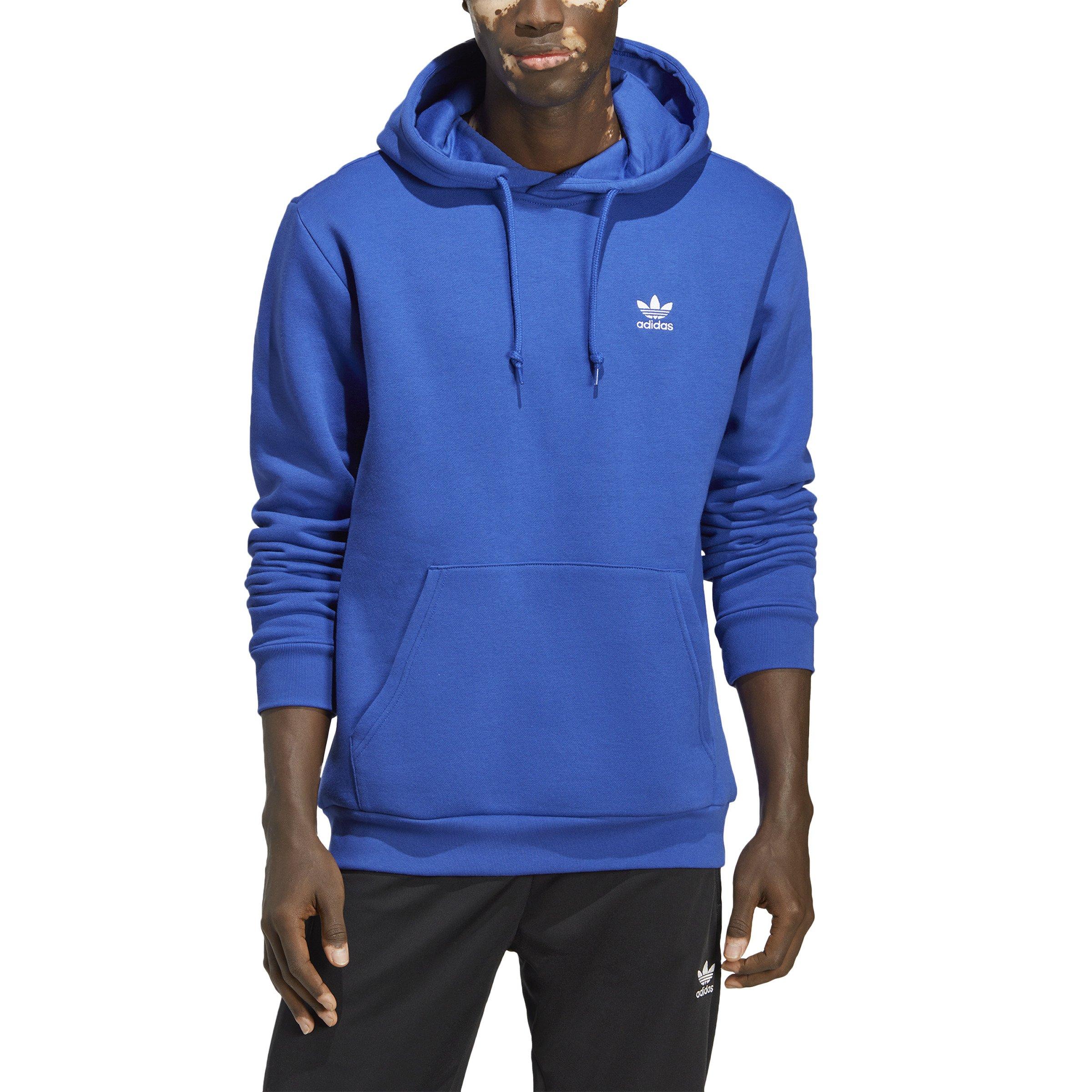 Adidas Trefoil Essentials Full-Zip Hoodie Night Indigo Xs Mens