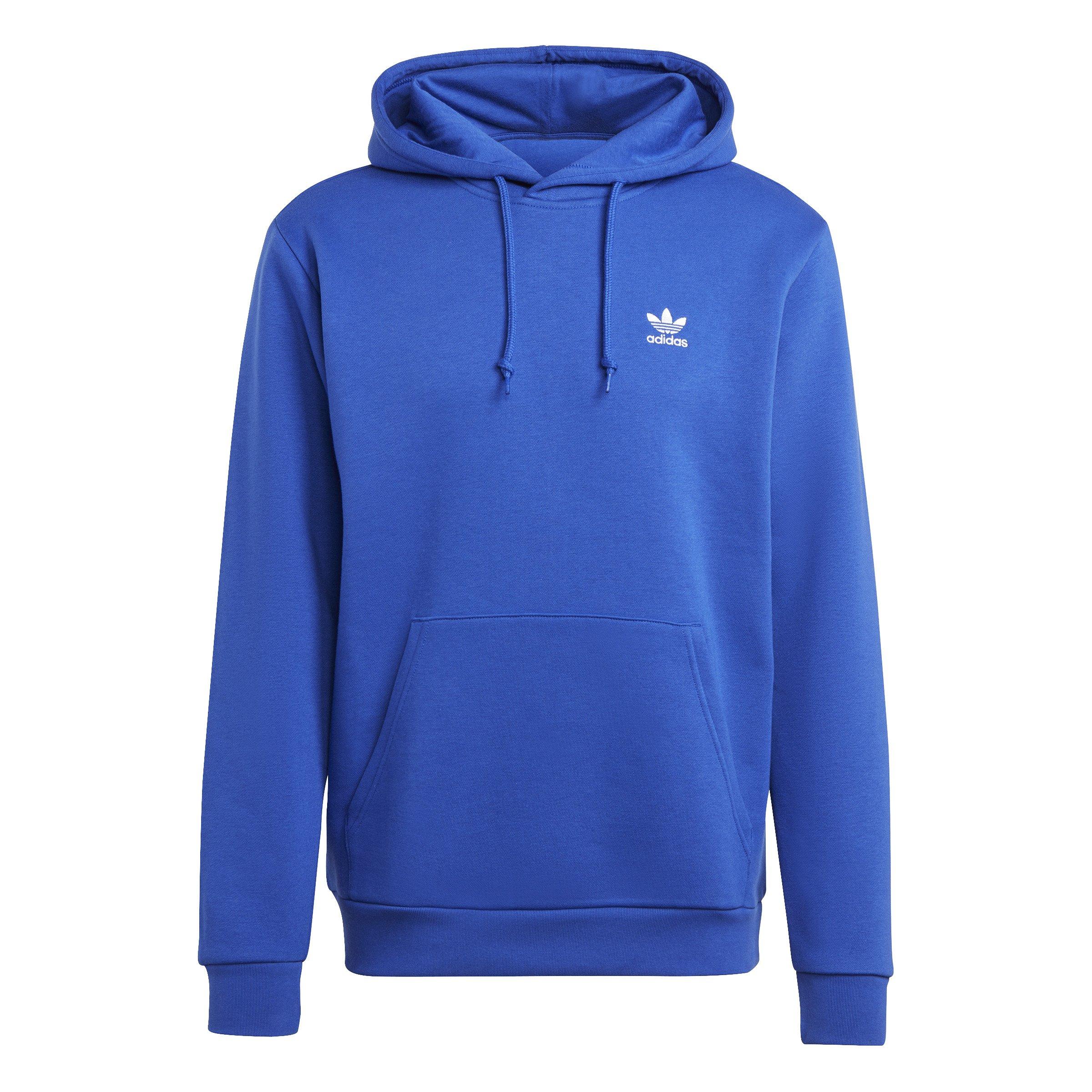 Adidas Trefoil Essentials Full-Zip Hoodie Night Indigo Xs Mens