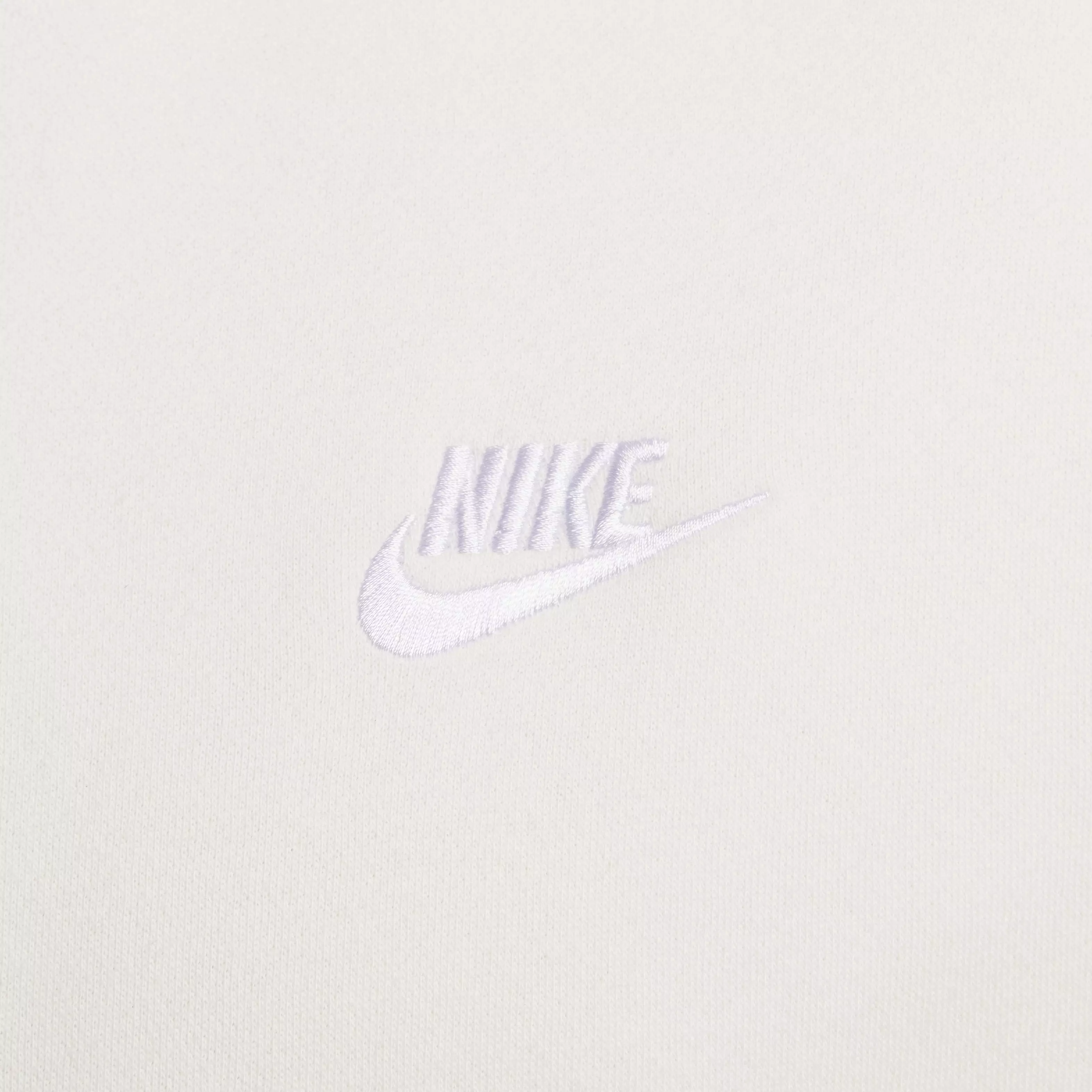 Nike Men's Sportswear Club Fleece Full-Zip Hooded Jacket - WHITE