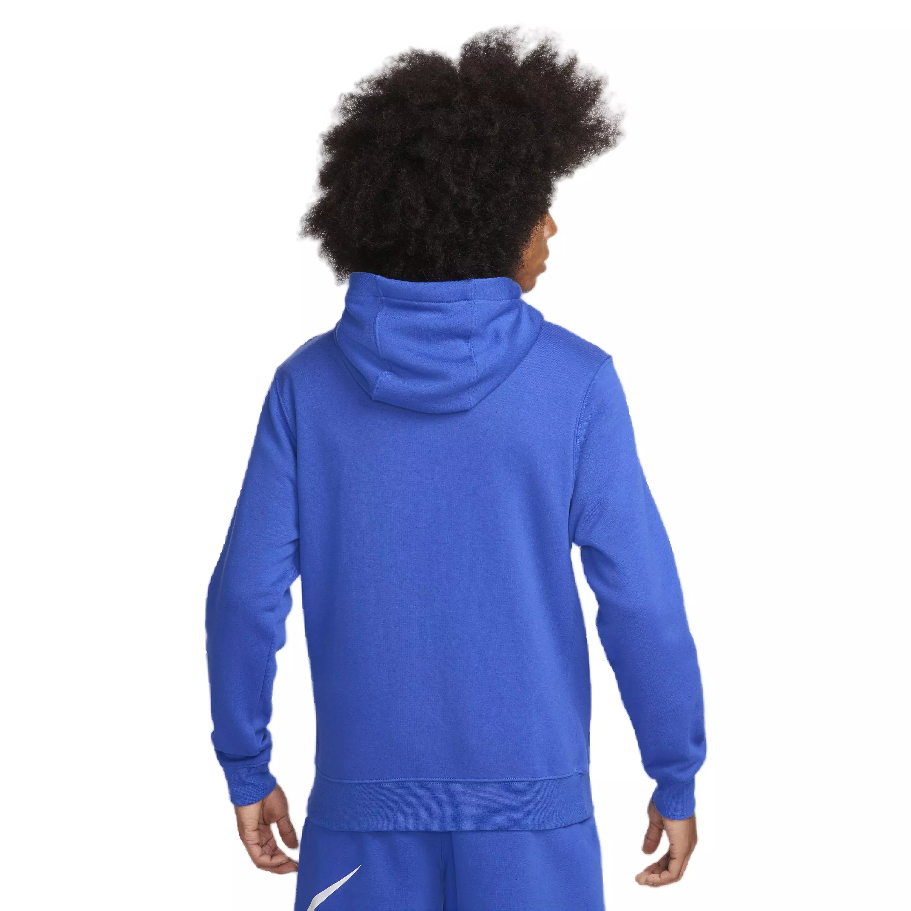 Nike Men's Sportswear Club Fleece Full-Zip Hooded Jacket - BLUE