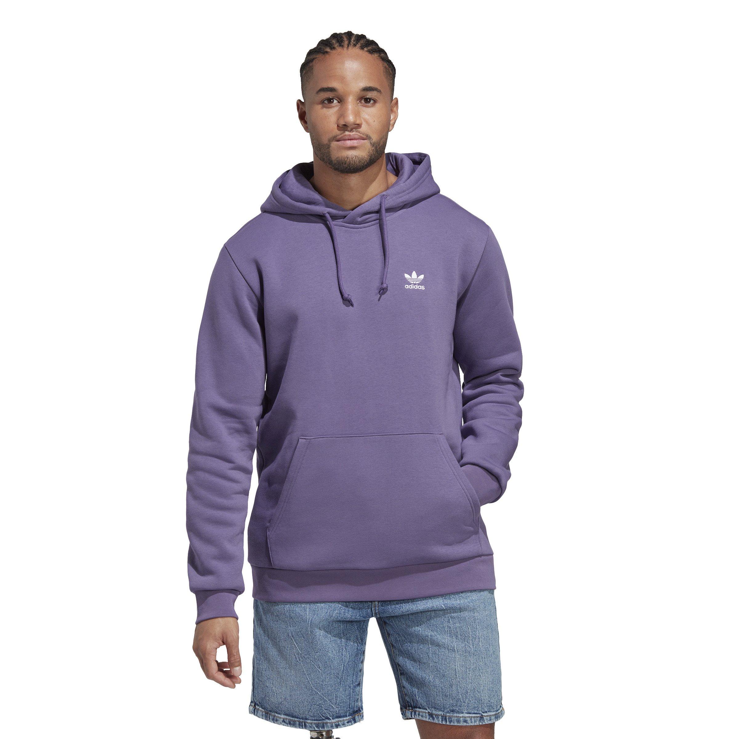 Purple adidas best sale trefoil hoodie