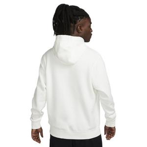Nike Men's Sportswear Club Fleece Pullover Hoodie - White
