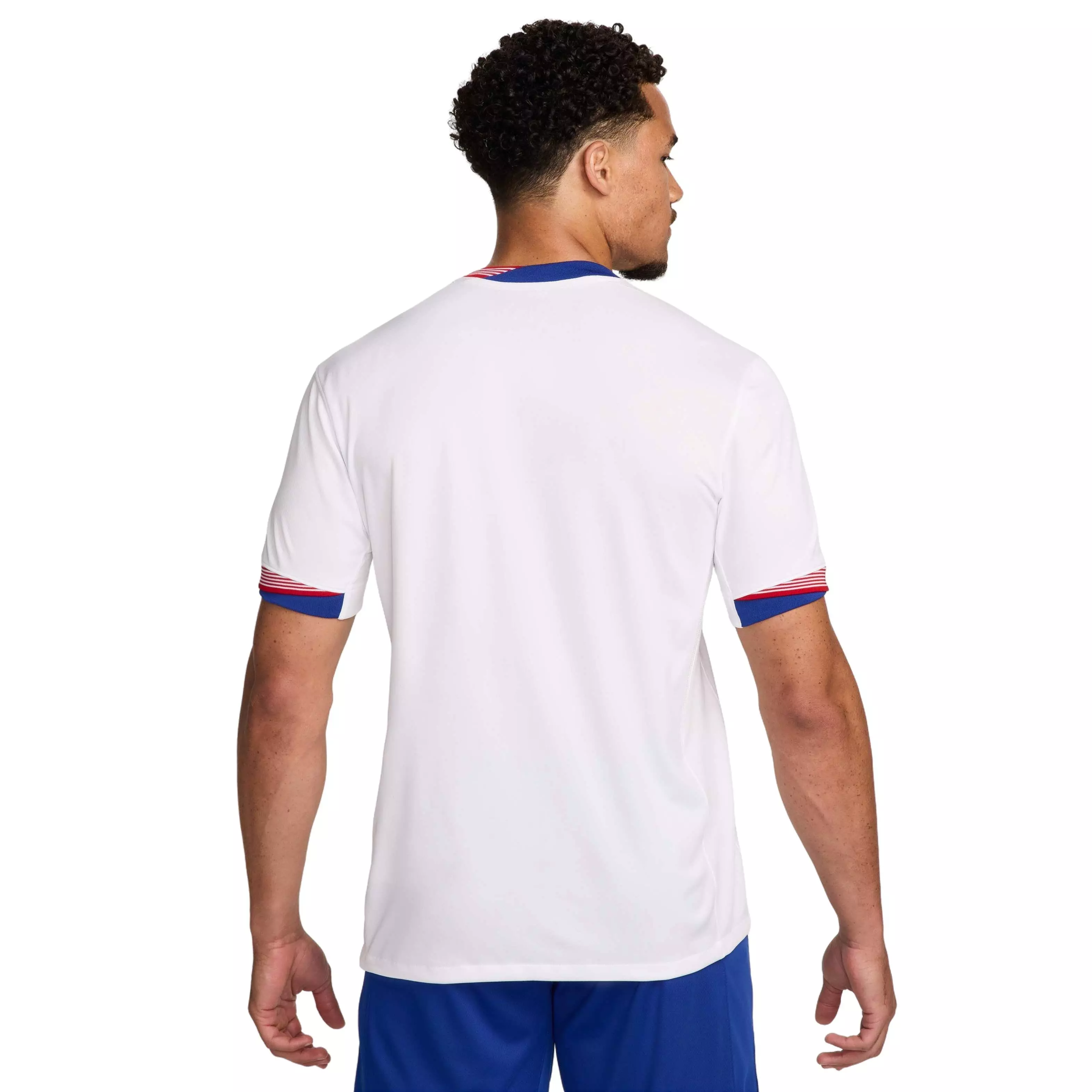 Nike Men's USMNT 2024 Stadium Home Dri-FIT Soccer Replica Jersey -White - WHITE