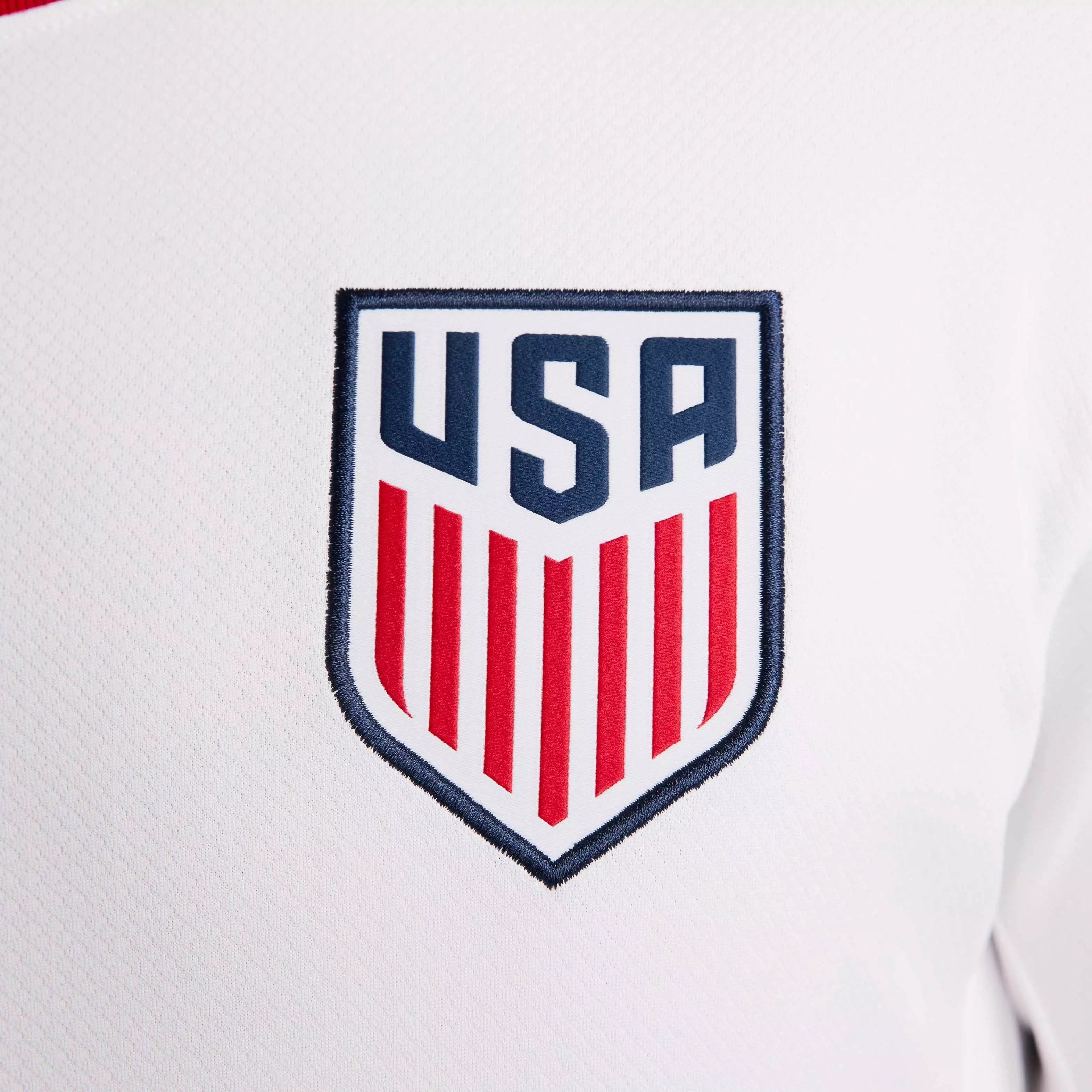 Nike Men's USMNT 2024 Stadium Home Dri-FIT Soccer Replica Jersey - White - WHITE
