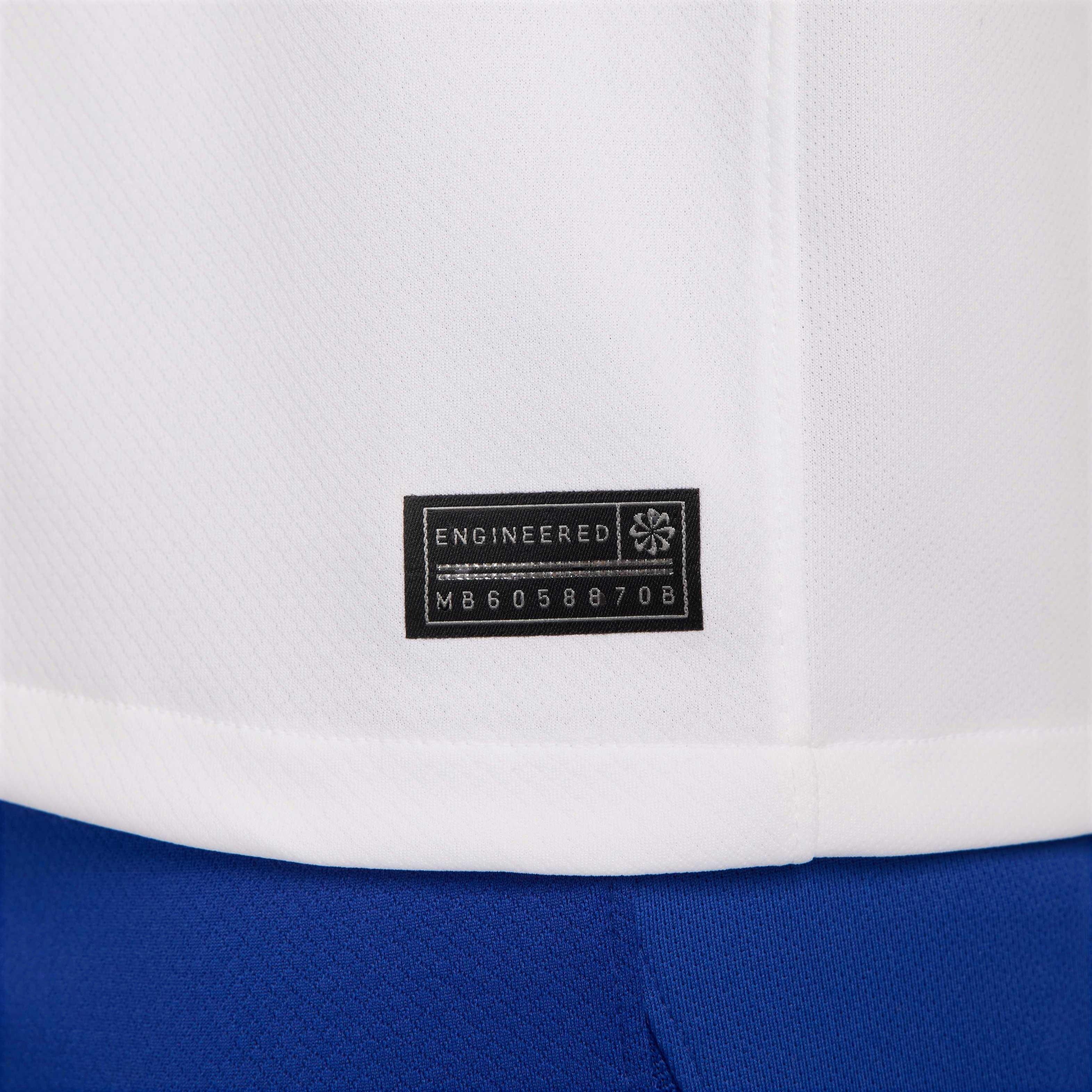 Nike Men's USMNT 2024 Stadium Home Dri-FIT Soccer Replica Jersey - White - WHITE Thumbnail View 6