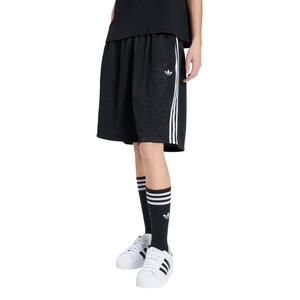 adidas Originals Women's 3-Stripes Jacquard Jorts -Black
