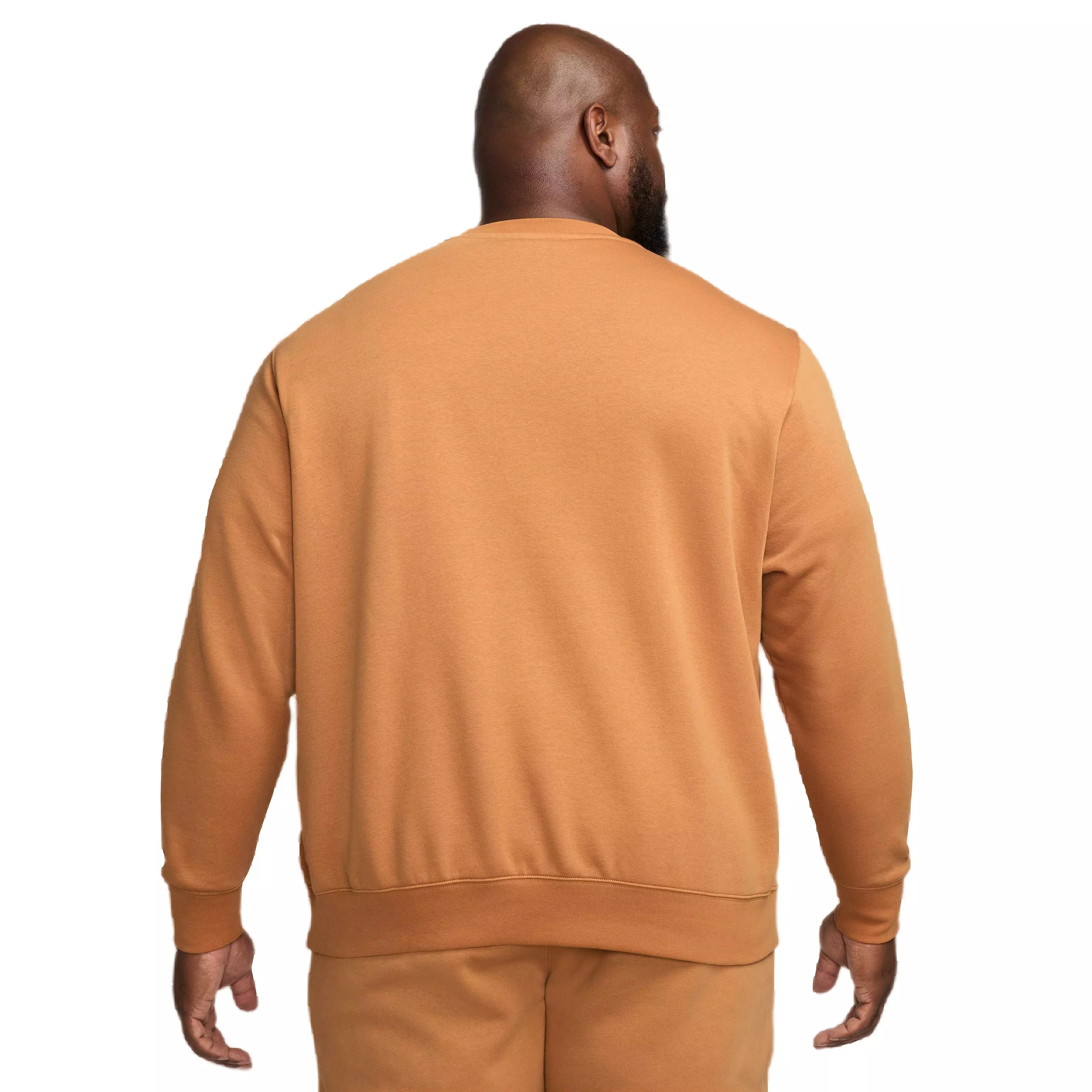 Nike Men's Sportswear Club Fleece Crewneck - BROWN