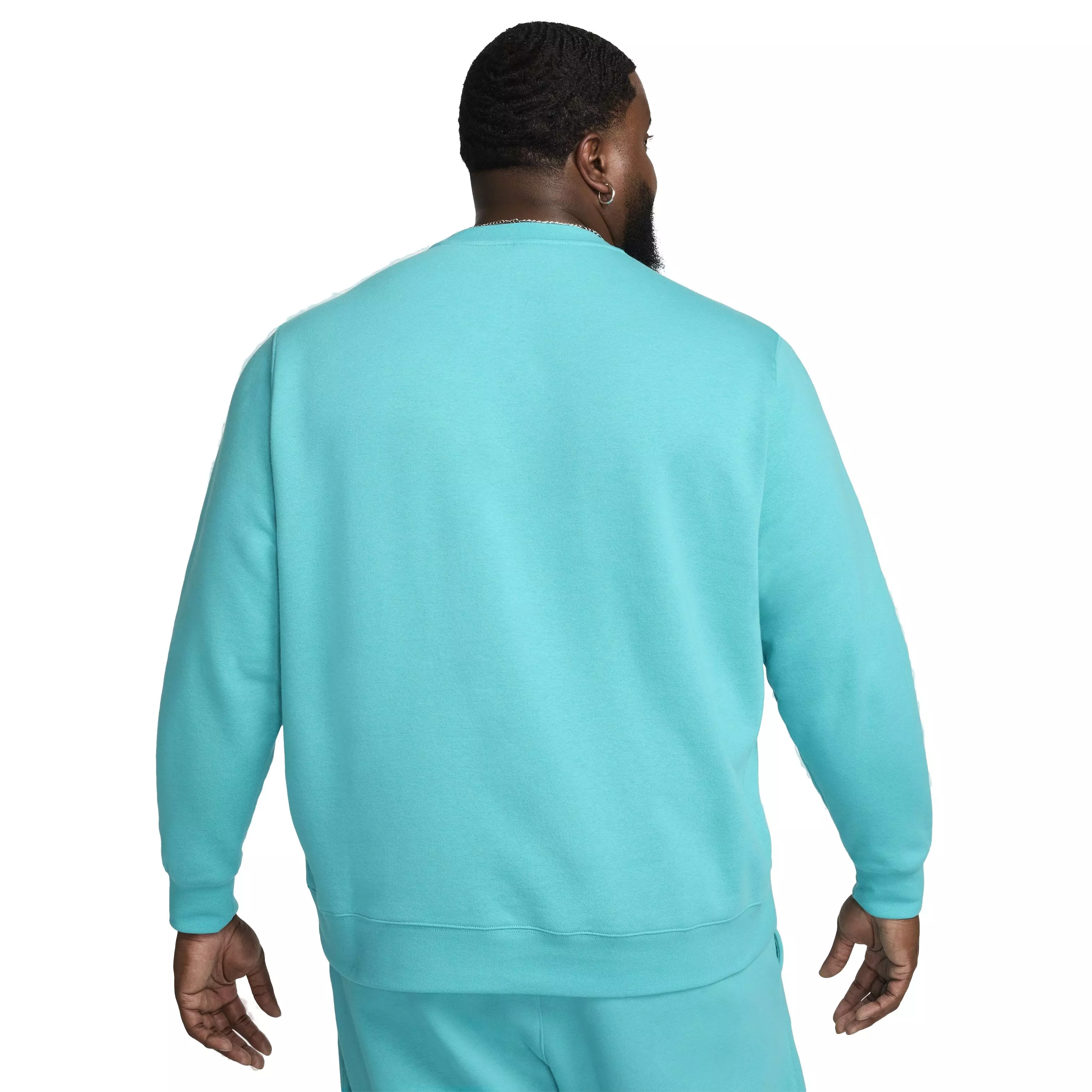 Nike Men's Sportswear Club Fleece Crewneck - AQUA