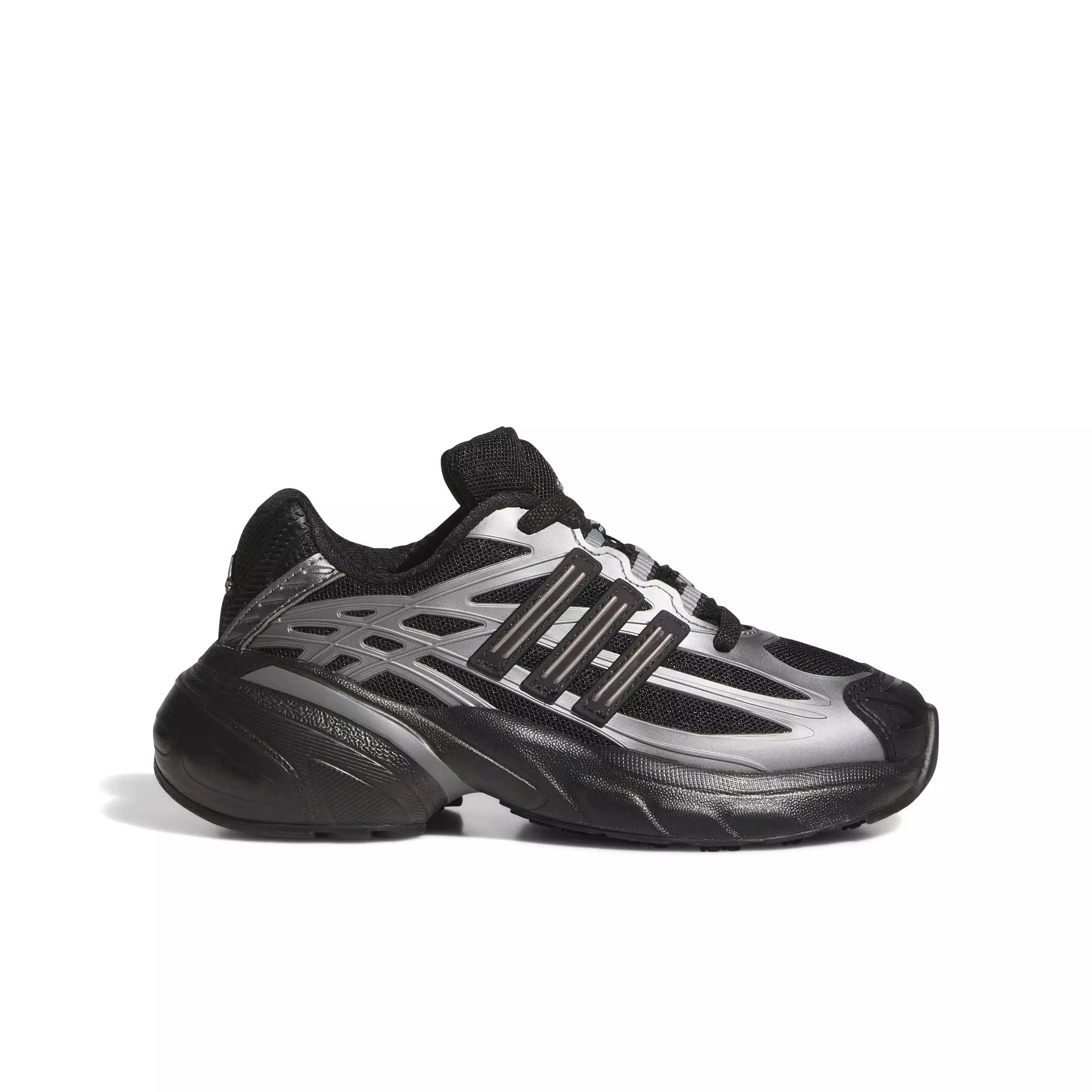 adidas Originals Adistar XLG 2.0 EL "Core Black/Core Black/Iron Metallic" Preschool Boys' Shoe - BLACK/BLACK/IRON
