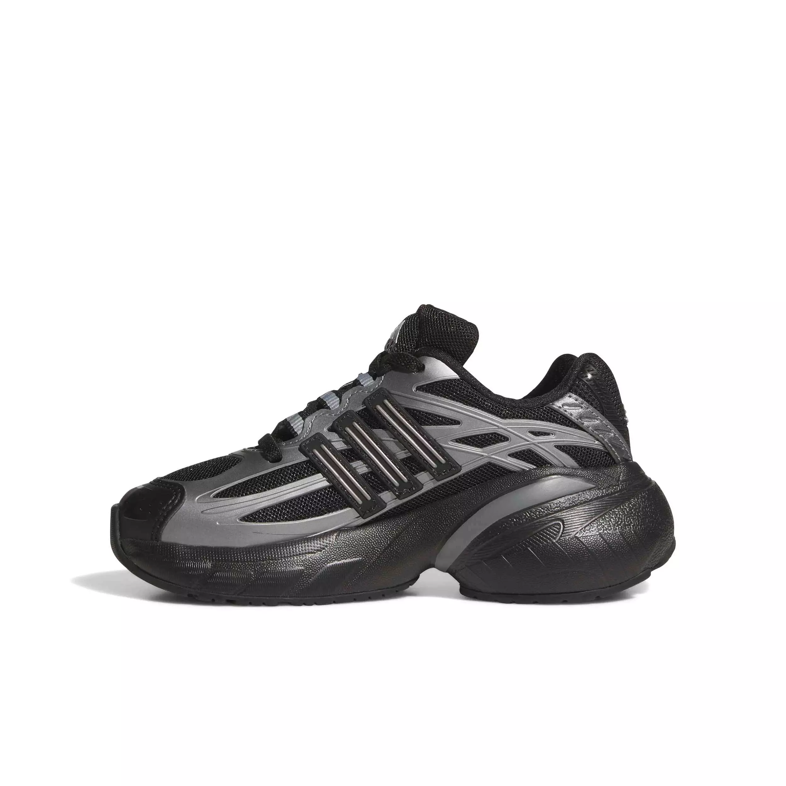 adidas Originals Adistar XLG 2.0 EL "Core Black/Core Black/Iron Metallic" Preschool Boys' Shoe - BLACK/BLACK/IRON