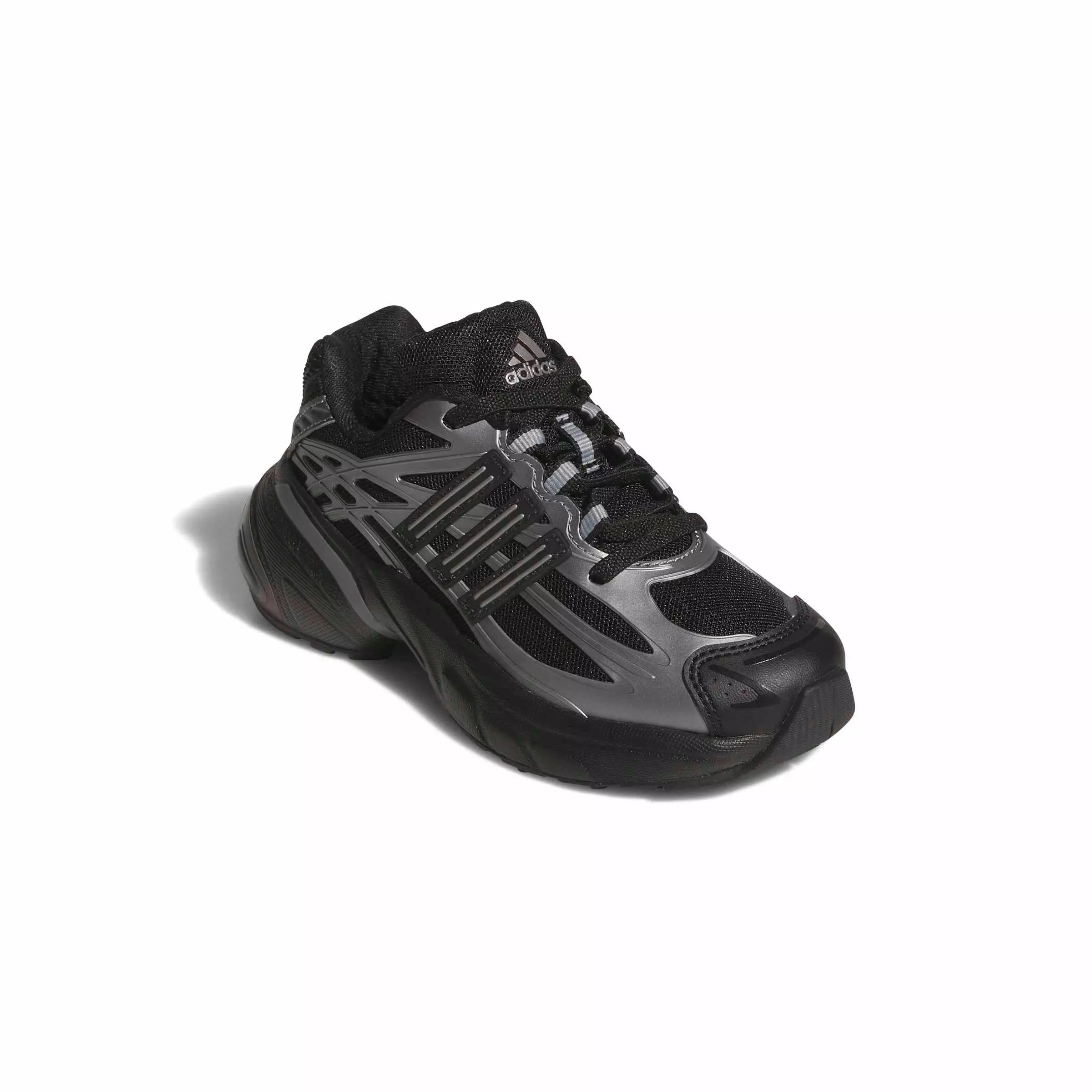 adidas Originals Adistar XLG 2.0 EL "Core Black/Core Black/Iron Metallic" Preschool Boys' Shoe - BLACK/BLACK/IRON