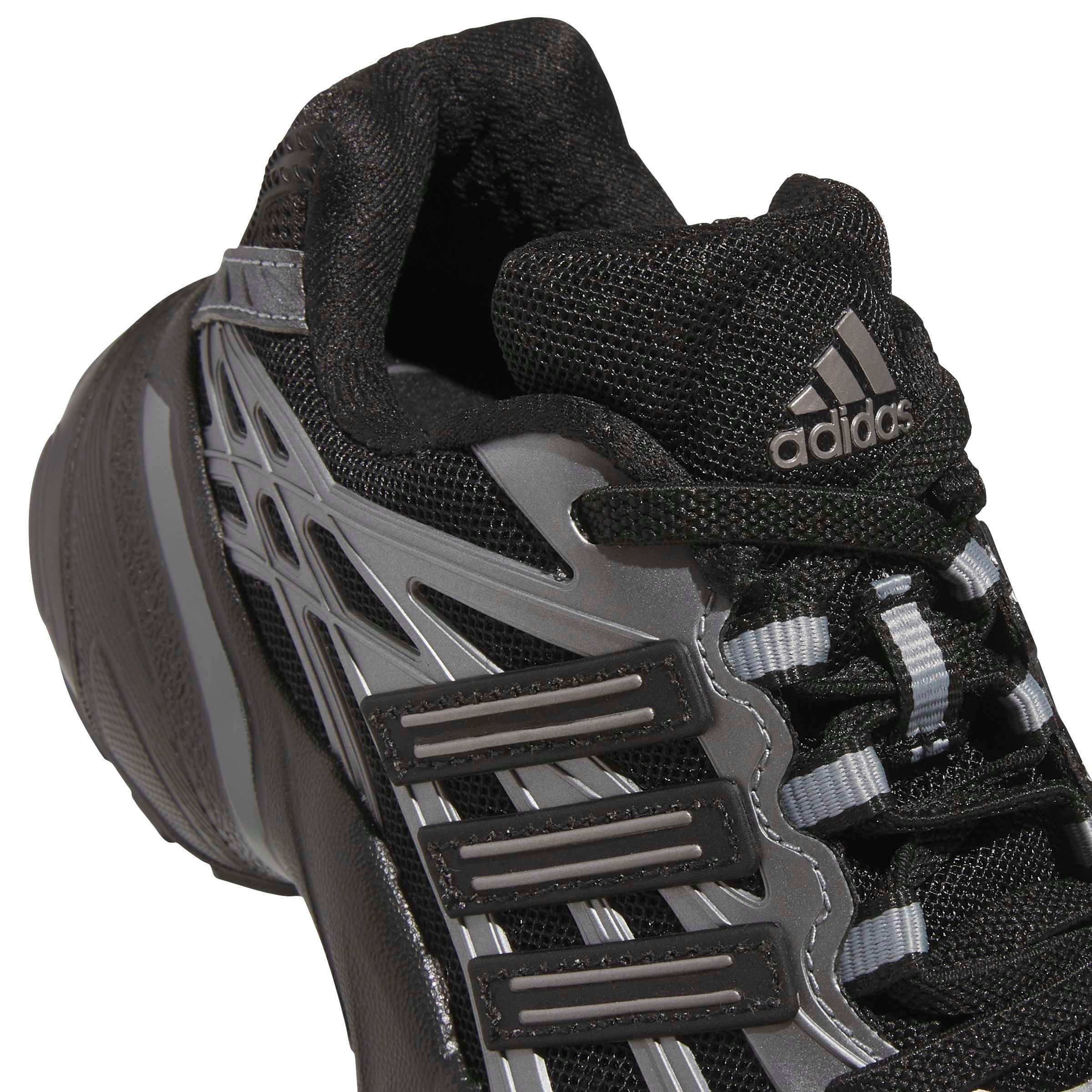adidas Originals Adistar XLG 2.0 EL "Core Black/Core Black/Iron Metallic" Preschool Boys' Shoe - BLACK/BLACK/IRON