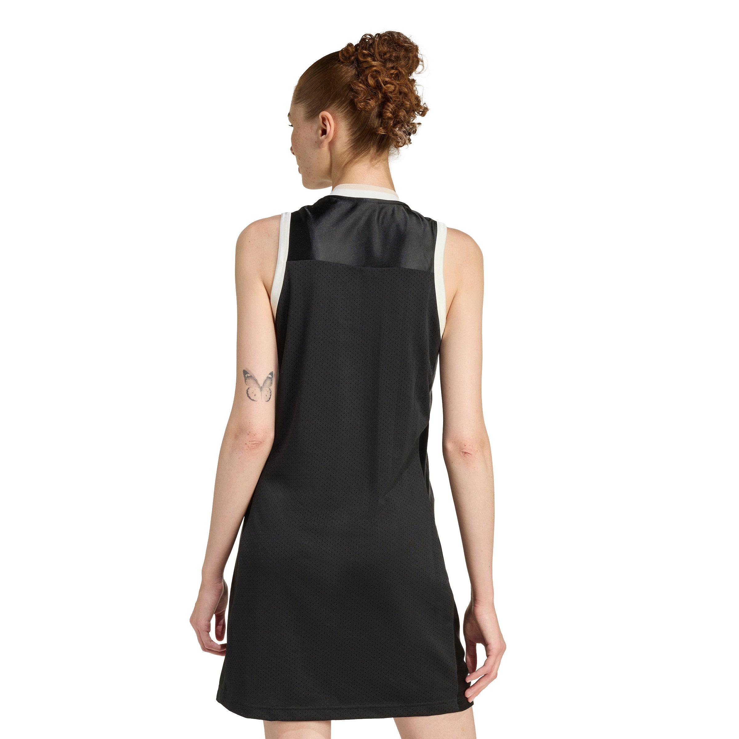 adidas Women's Stadium Mesh Dress -Black - BLACK Thumbnail View 2