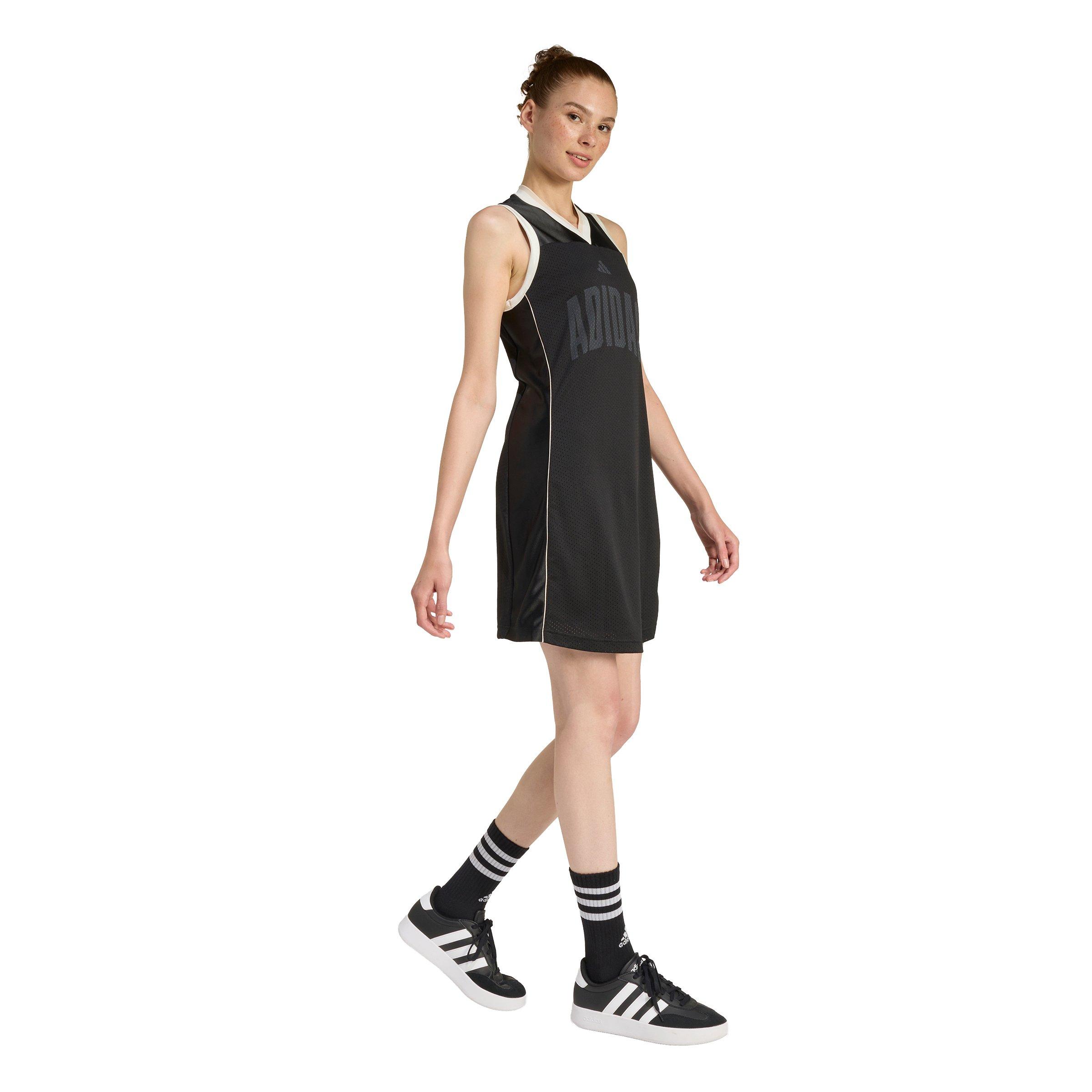 adidas Women's Stadium Mesh Dress -Black - BLACK Thumbnail View 5