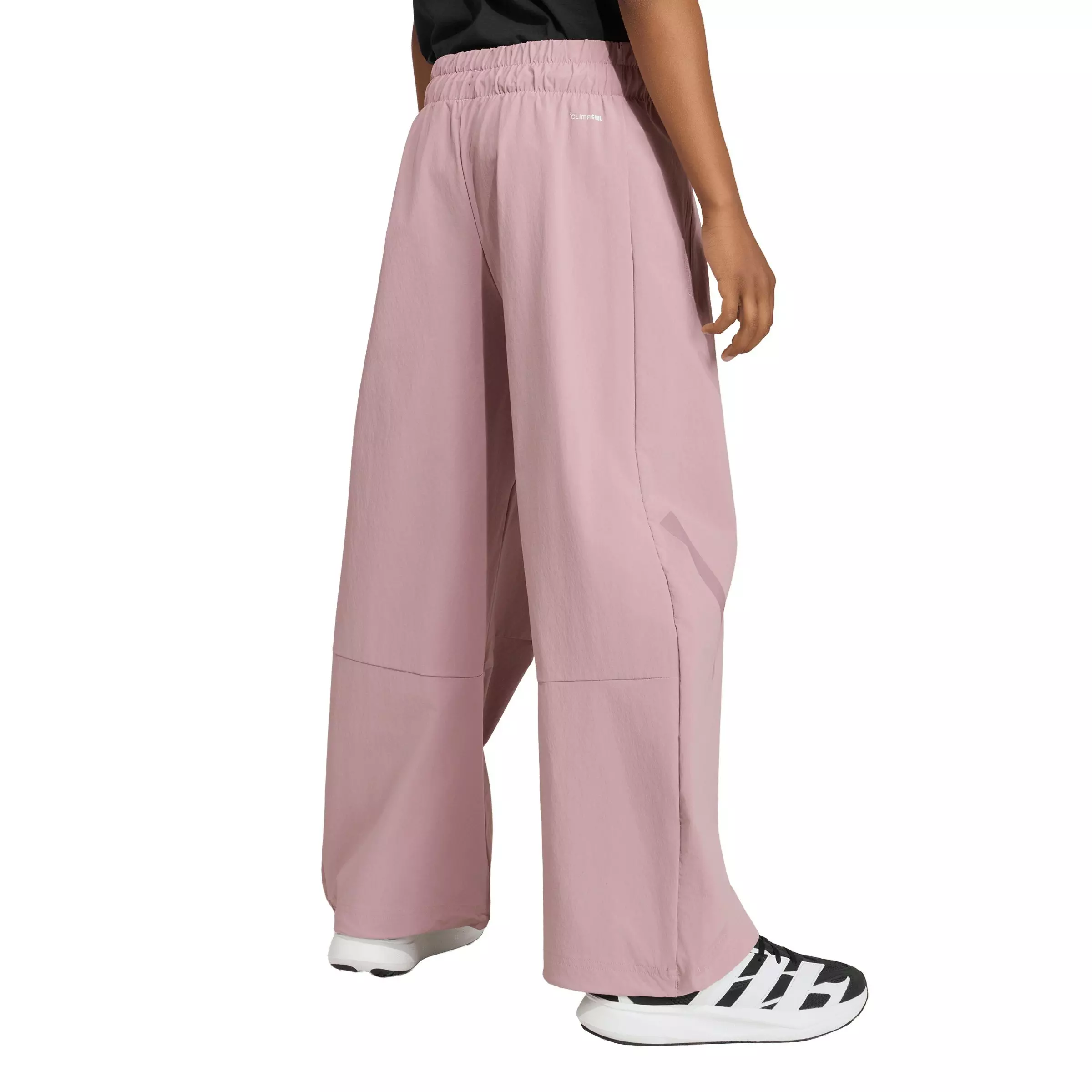 adidas Big Girls' Z.N.E. Woven Travel Pants - Mauve - MAUVE