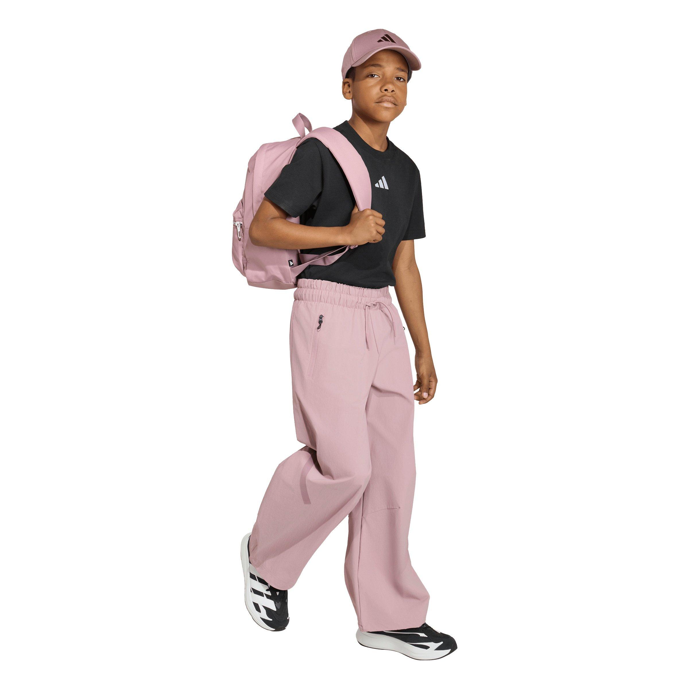 adidas Big Girls' Z.N.E. Woven Travel Pants - Mauve - MAUVE