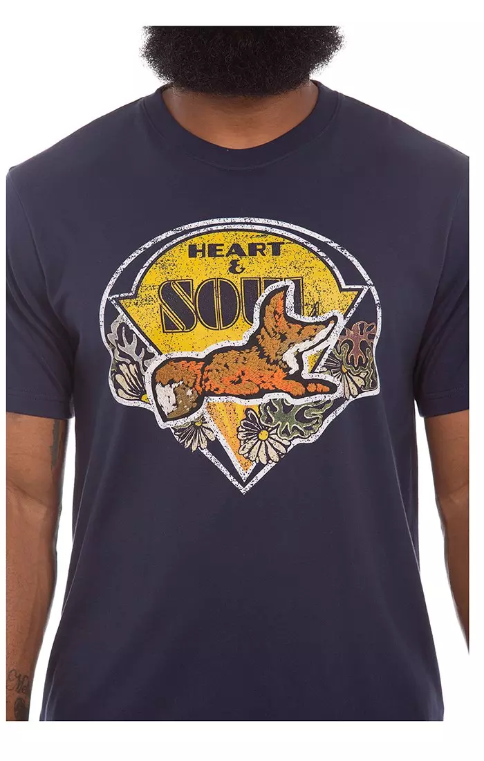 AKOO Men's Heart and Soul Knit Tee - MULTI-COLOR