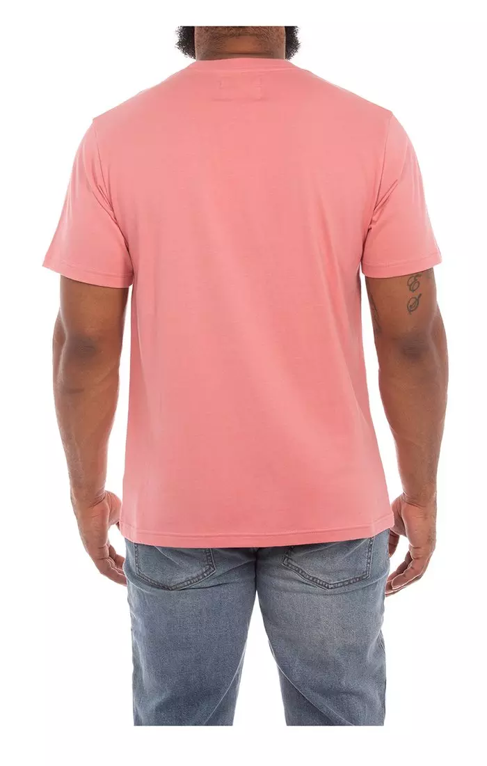 AKOO Men's Heart and Soul Knit Tee - MAUVE