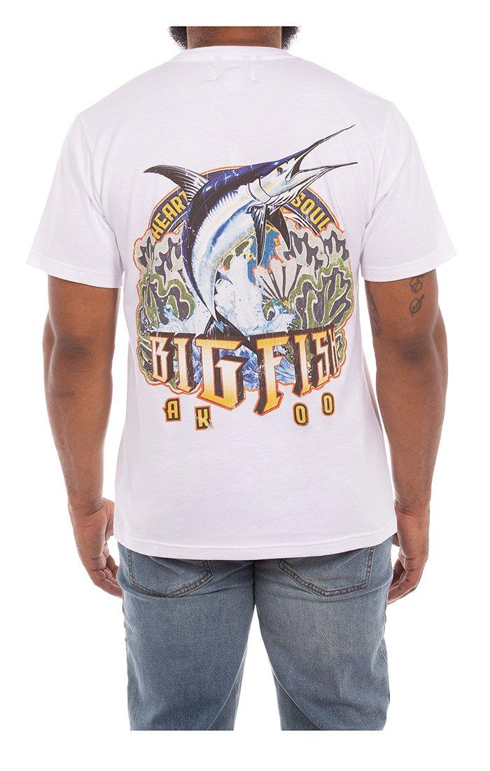 AKOO Men's Fisher Slick Tee - WHITE Thumbnail View 2
