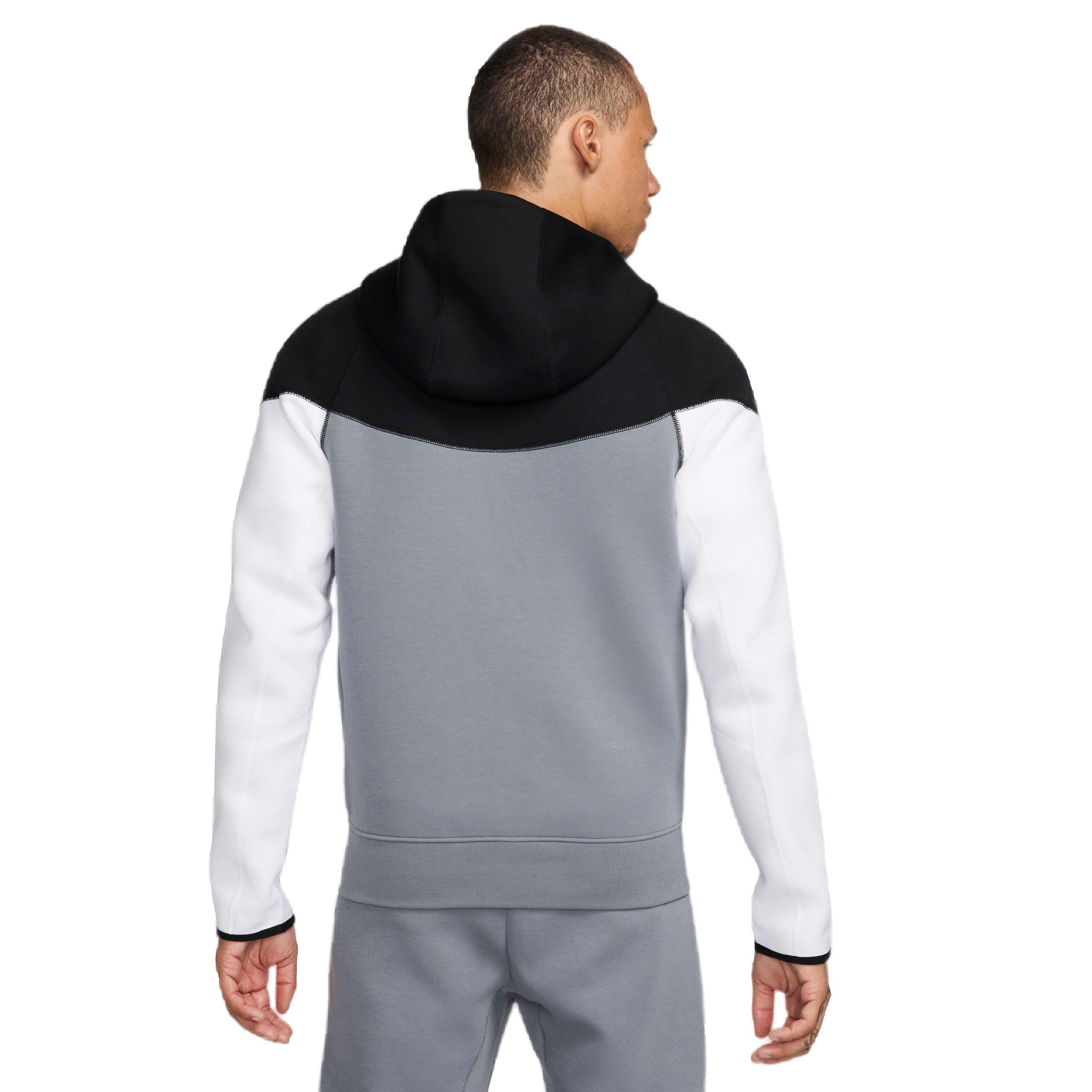 Nike Men's Sportswear Tech Fleece Windrunner Full-Zip Hooded Jacket - BLACK Thumbnail View 2