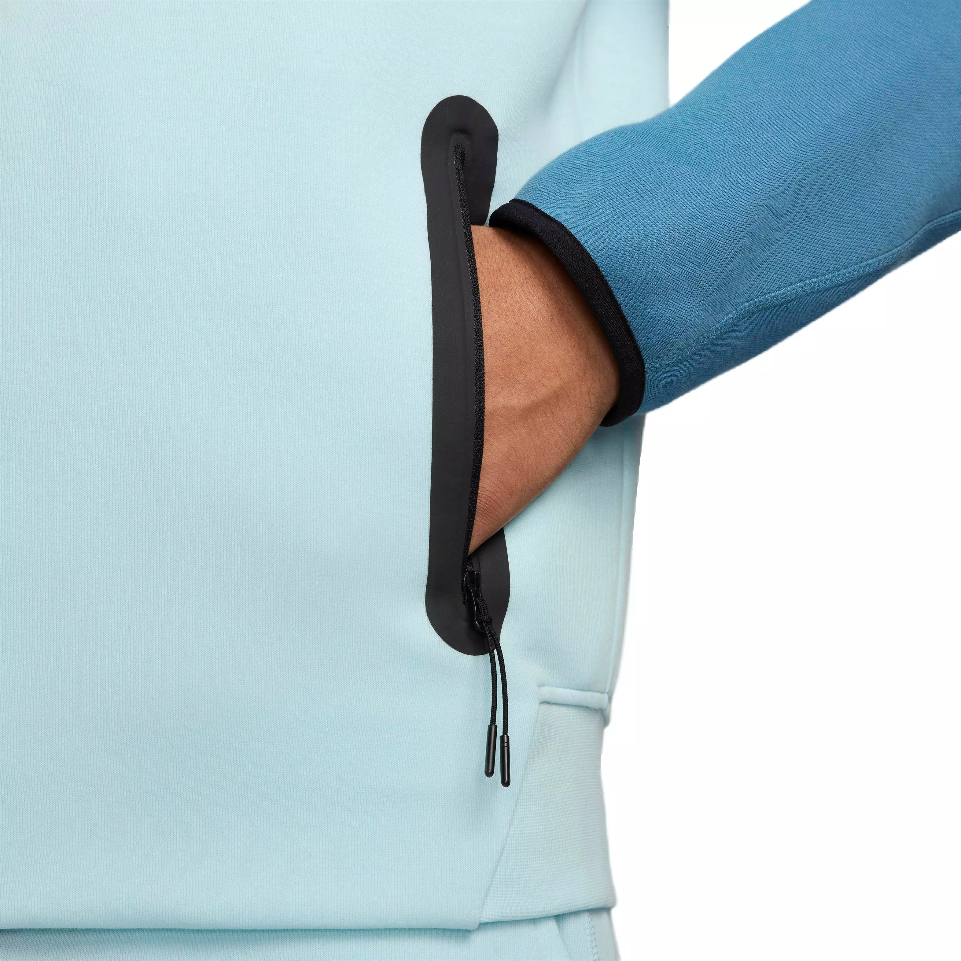 Nike Men's Sportswear Tech Fleece Windrunner Full-Zip Hooded Jacket - BLUE