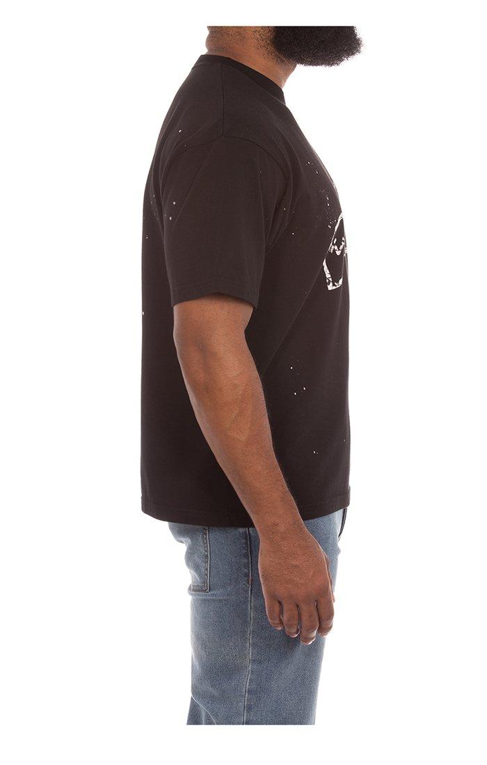 AKOO Men's Fracture Knit Tee - BLACK Thumbnail View 3