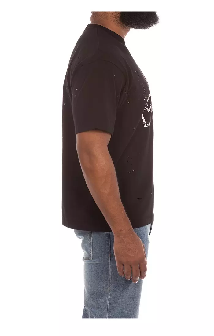 AKOO Men's Fracture Knit Tee - BLACK