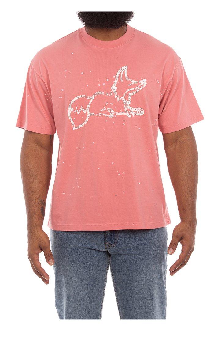 AKOO Men's Fracture Knit Tee - MAUVE Thumbnail View 1