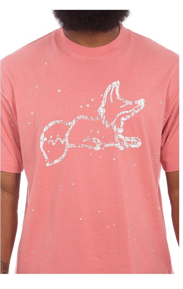 AKOO Men's Fracture Knit Tee - MAUVE Thumbnail View 3