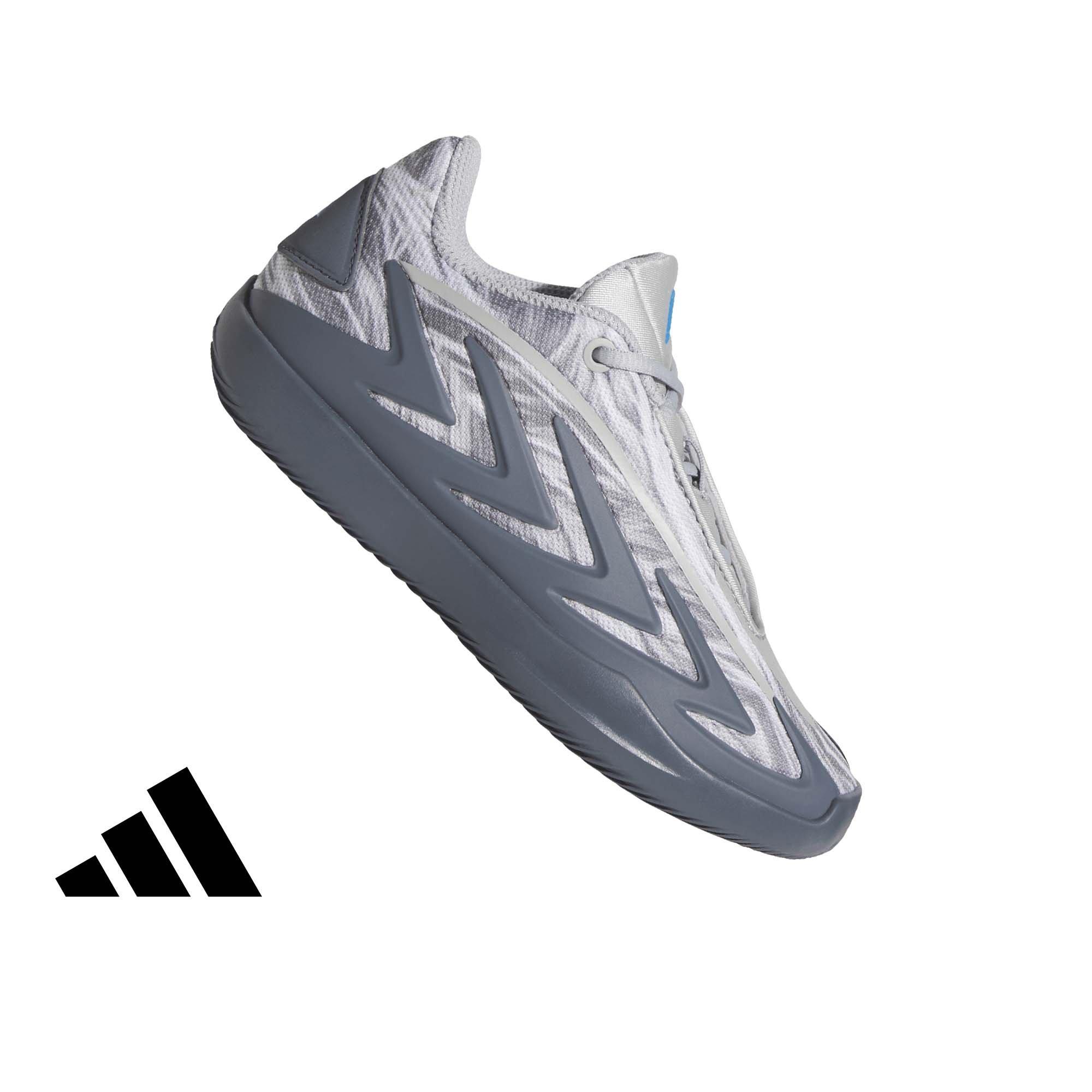 adidas Anthony Edwards 3 "Stone/Onix/Night Grey" Preschool Boys' Basketball Shoe - STONE/ONIX/GREY