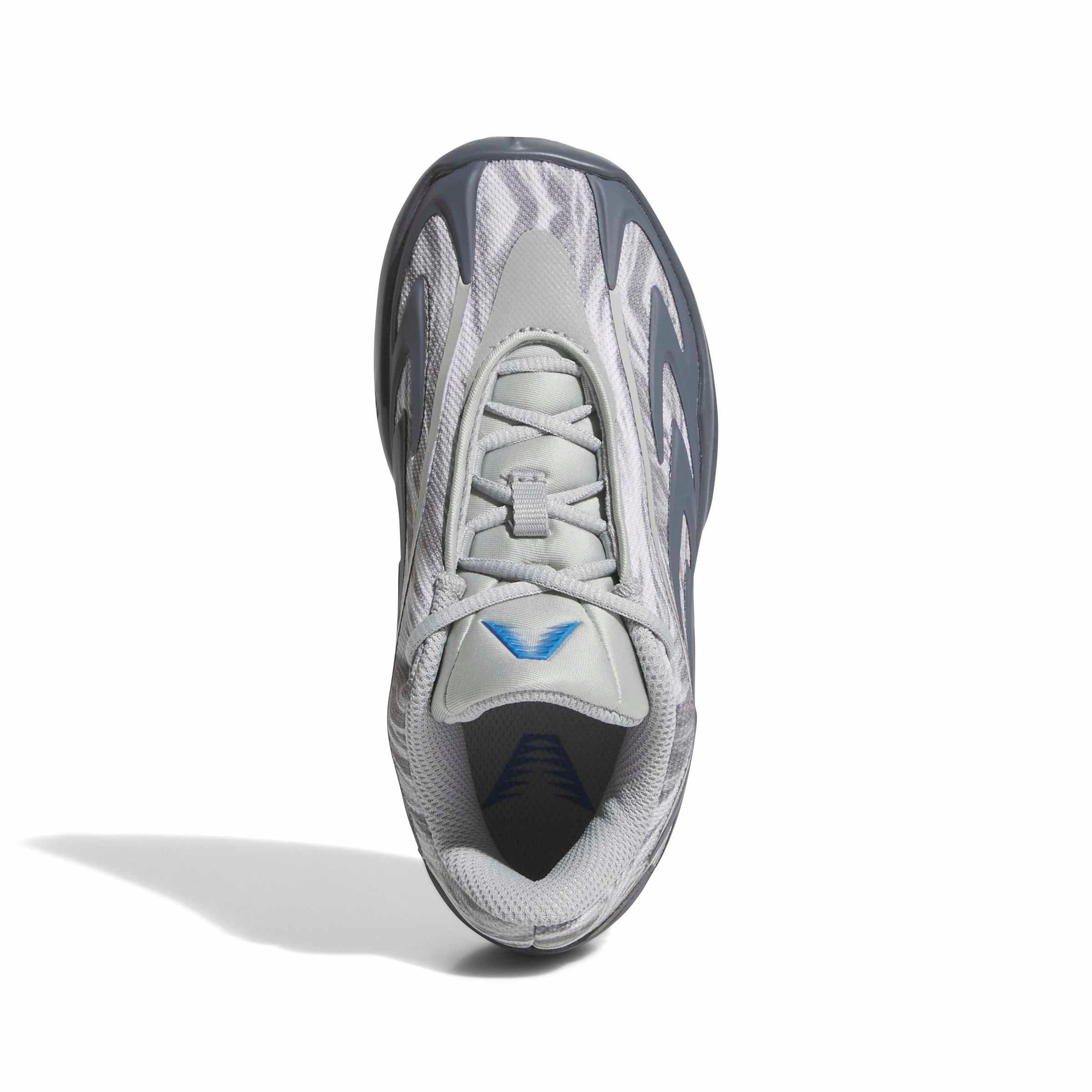 adidas Anthony Edwards 3 "Stone/Onix/Night Grey" Preschool Boys' Basketball Shoe - STONE/ONIX/GREY