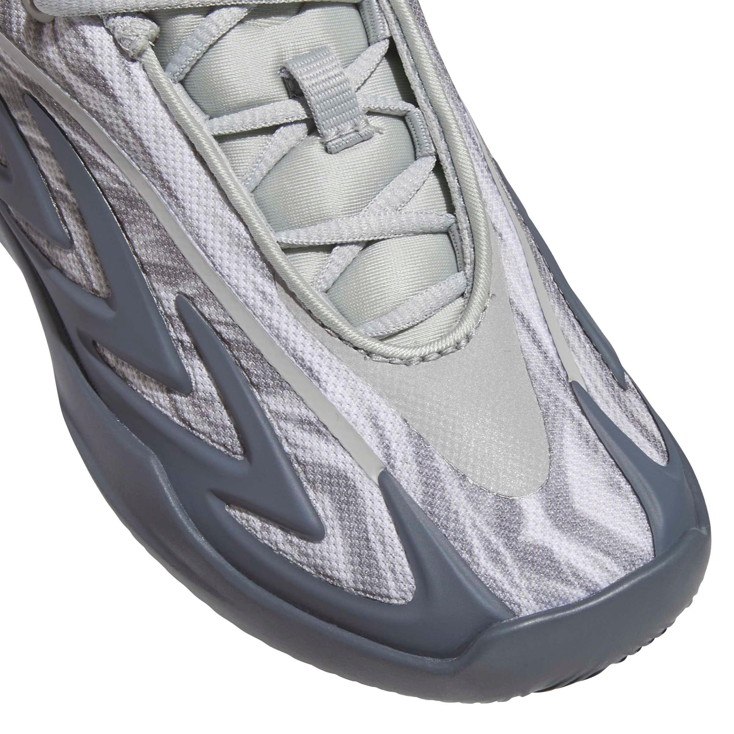 adidas Anthony Edwards 3 "Stone/Onix/Night Grey" Preschool Boys' Basketball Shoe - STONE/ONIX/GREY