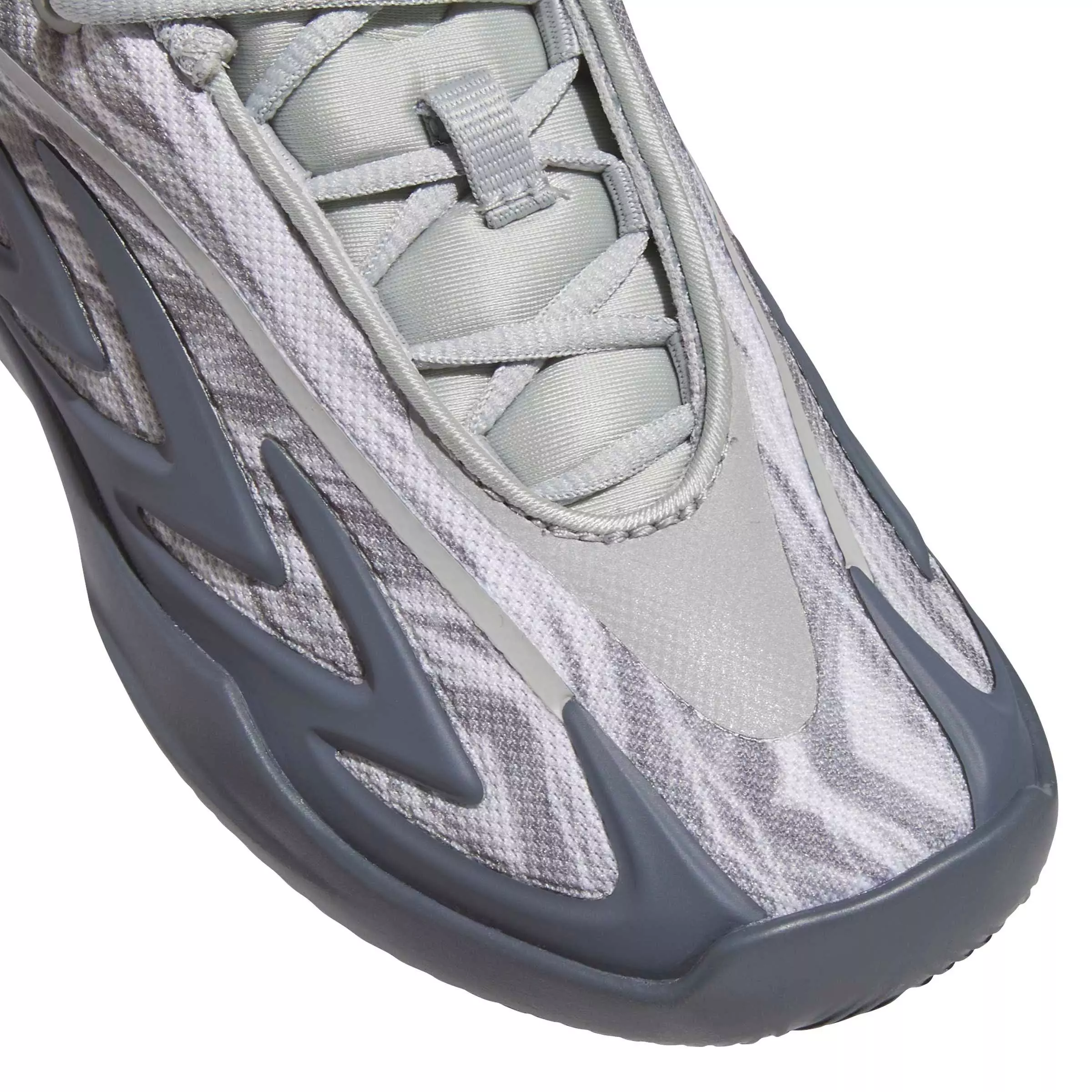 adidas Anthony Edwards 3 "Stone/Onix/Night Grey" Preschool Boys' Basketball Shoe - STONE/ONIX/GREY