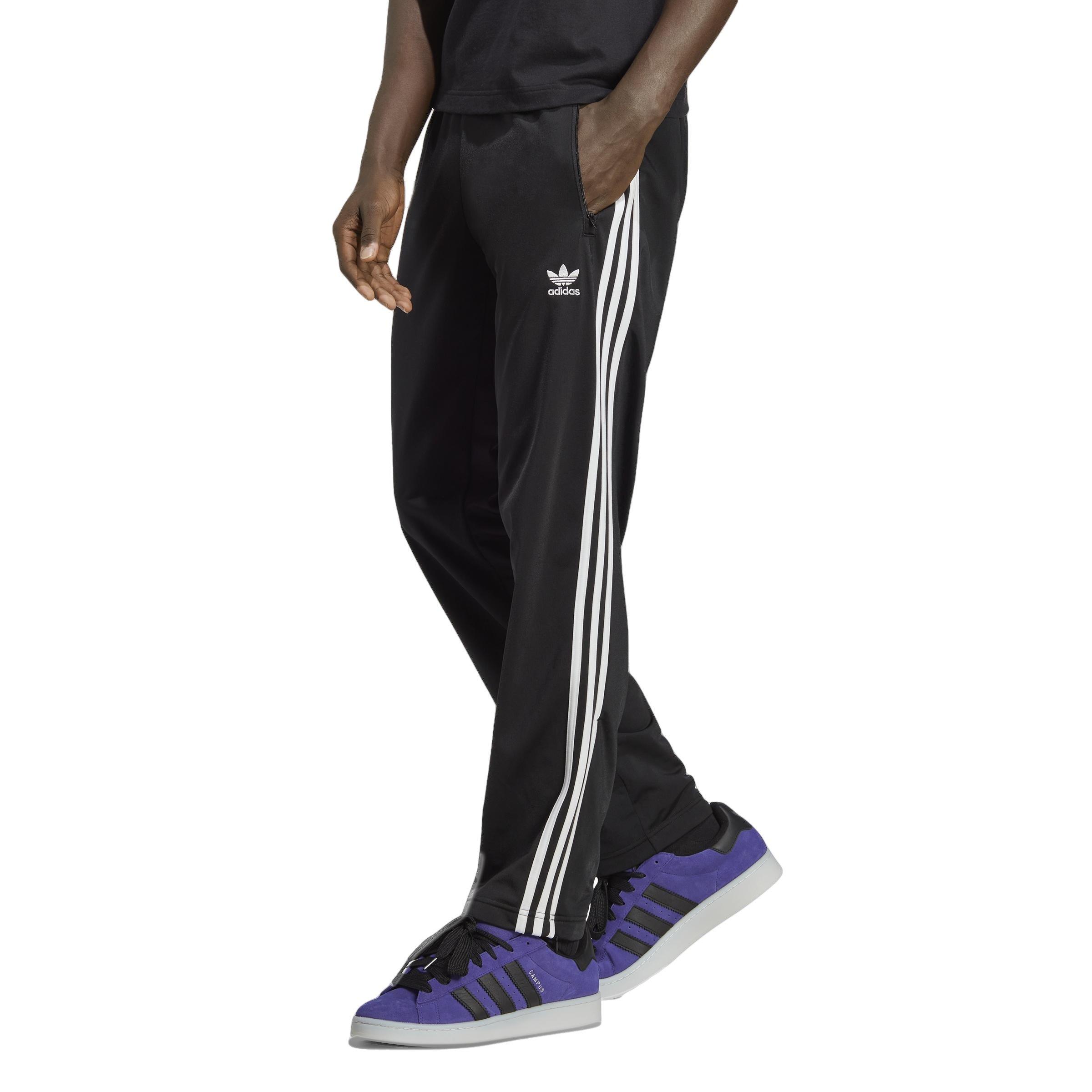 adidas Men's Original Adicolor Classics Firebird Track Pants-Black