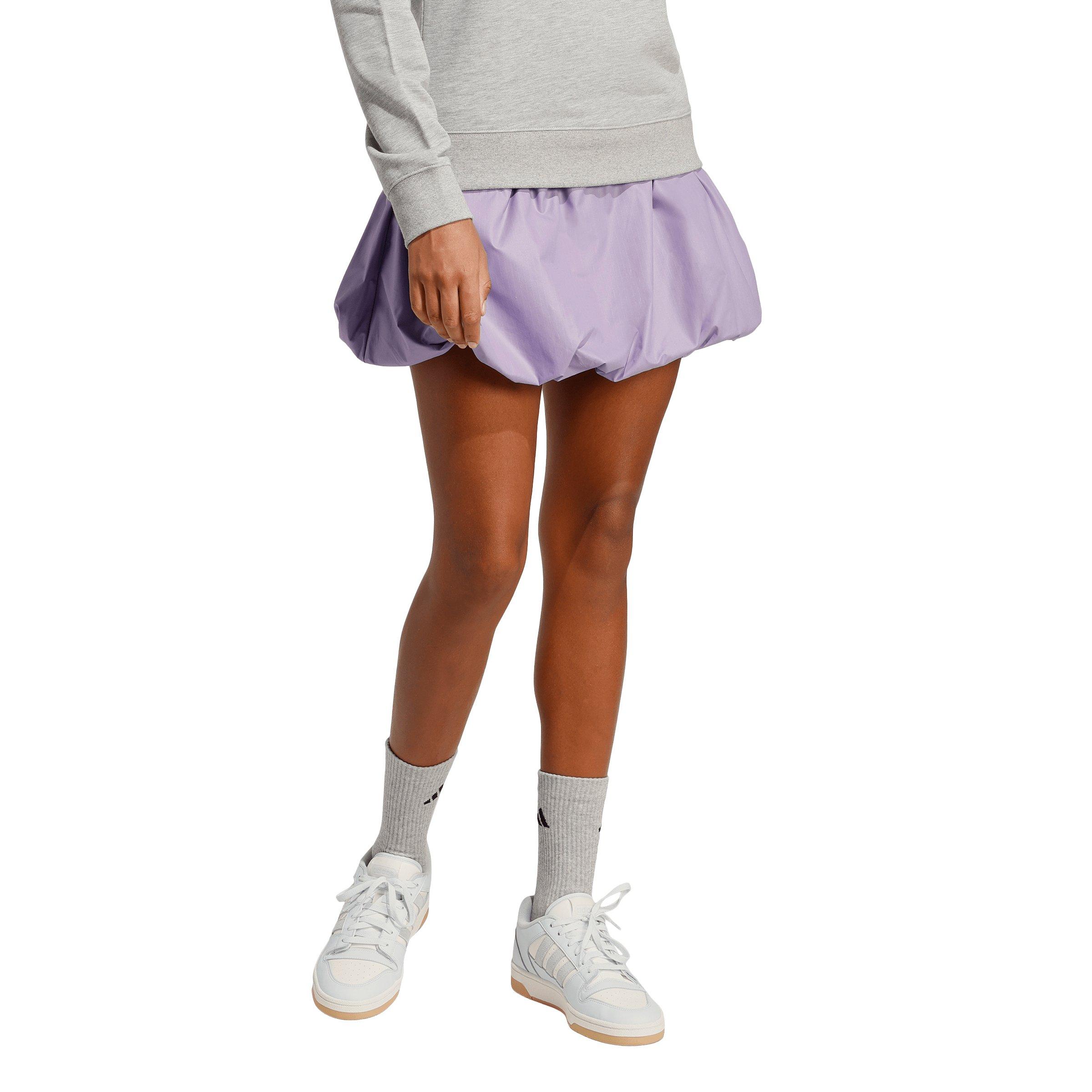 adidas Women's Seasonal Essentials Woven Bubble Skirt - Lilac - LILAC Thumbnail View 1