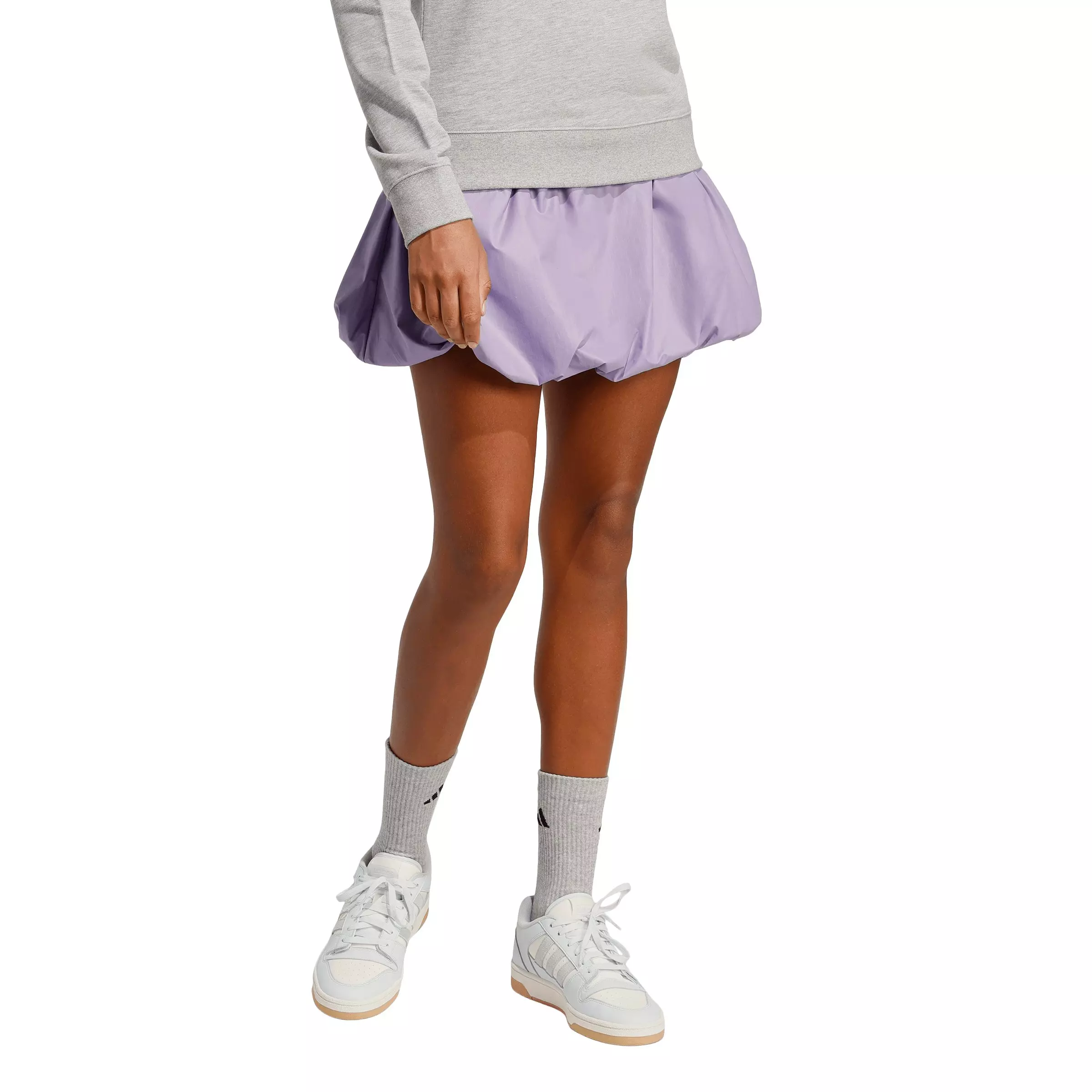 adidas Women's Seasonal Essentials Woven Bubble Skirt - Lilac - LILAC