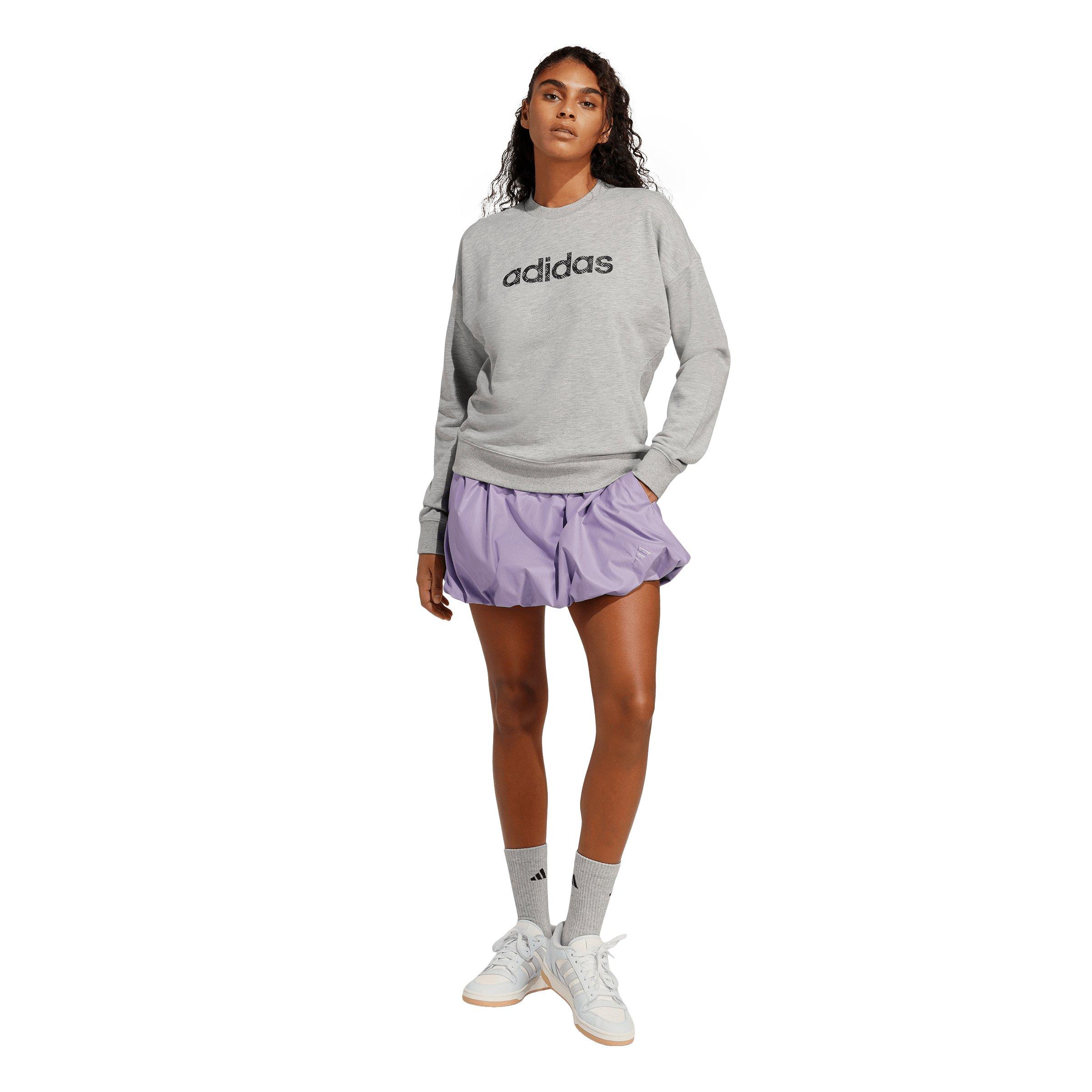adidas Women's Seasonal Essentials Woven Bubble Skirt - Lilac - LILAC Thumbnail View 5