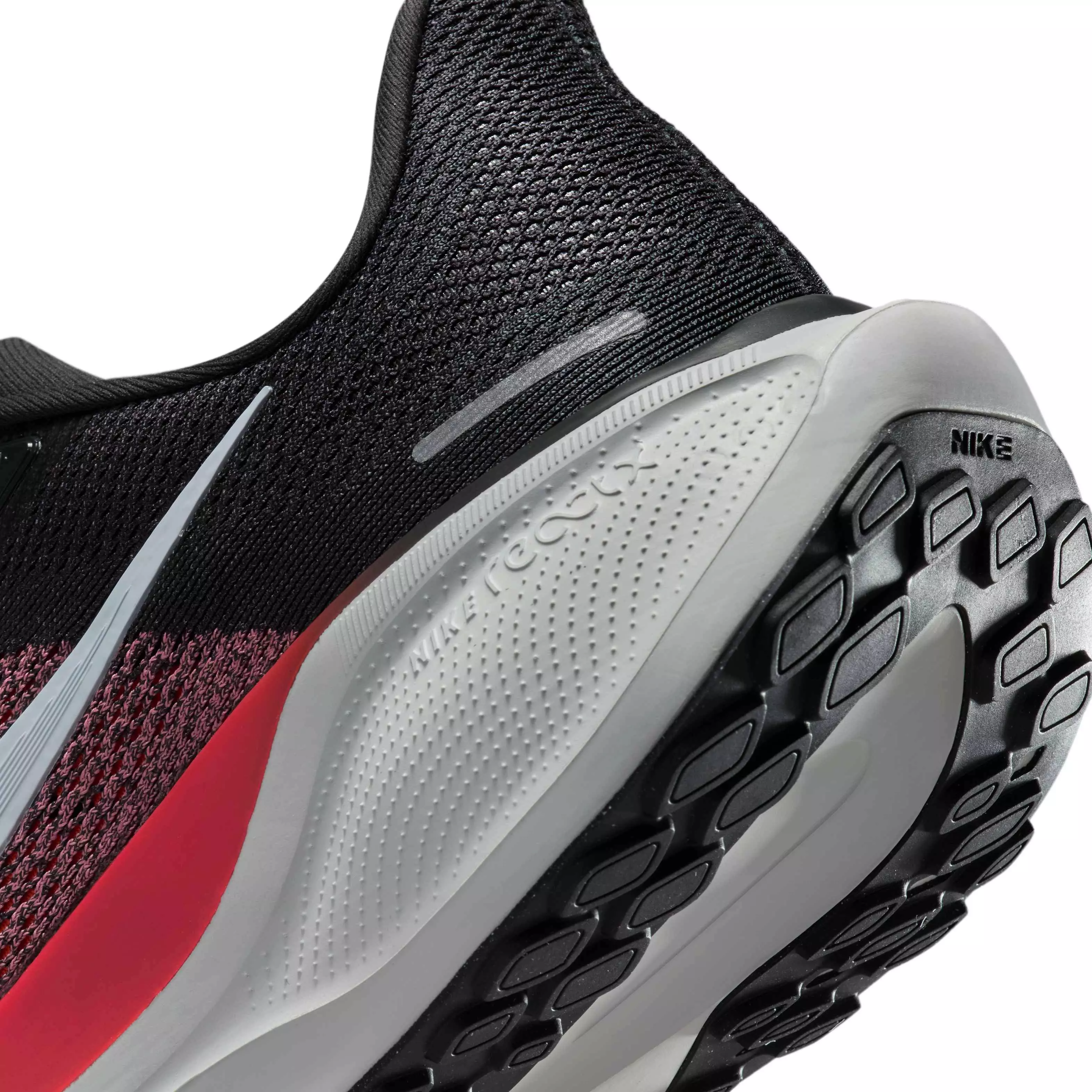 Nike Pegasus 41 "Dark Smoke Grey/Light Crimson/Total Orange/Black" Men's Wide Running Shoe - DK GREY/CRIMSON/ORANGE/BLACK