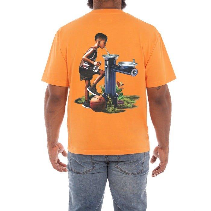 AKOO Men's Your Roots Knit Tee - Orange - ORANGE Thumbnail View 2