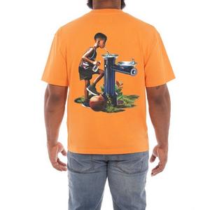 AKOO Men's Your Roots Knit Tee - Orange