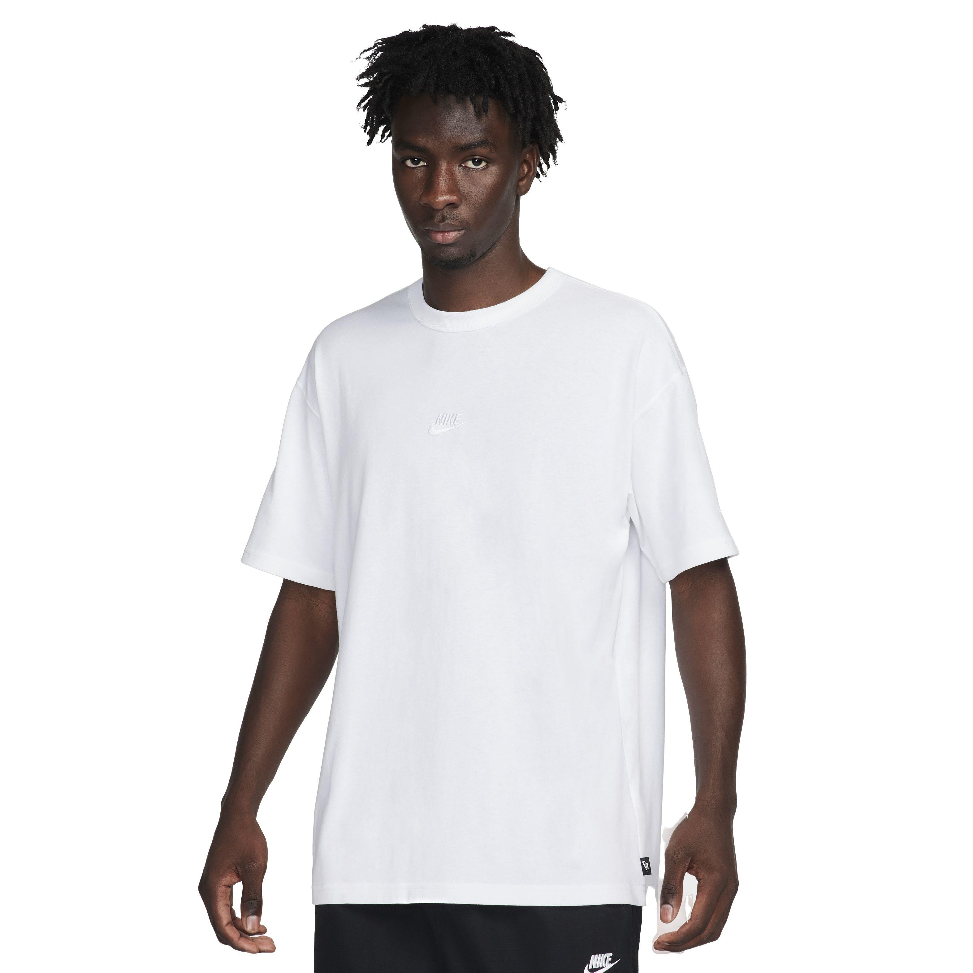 Nike Men's Sportswear Premium Essentials Short-Sleeve T-Shirt - WHITE Thumbnail View 1
