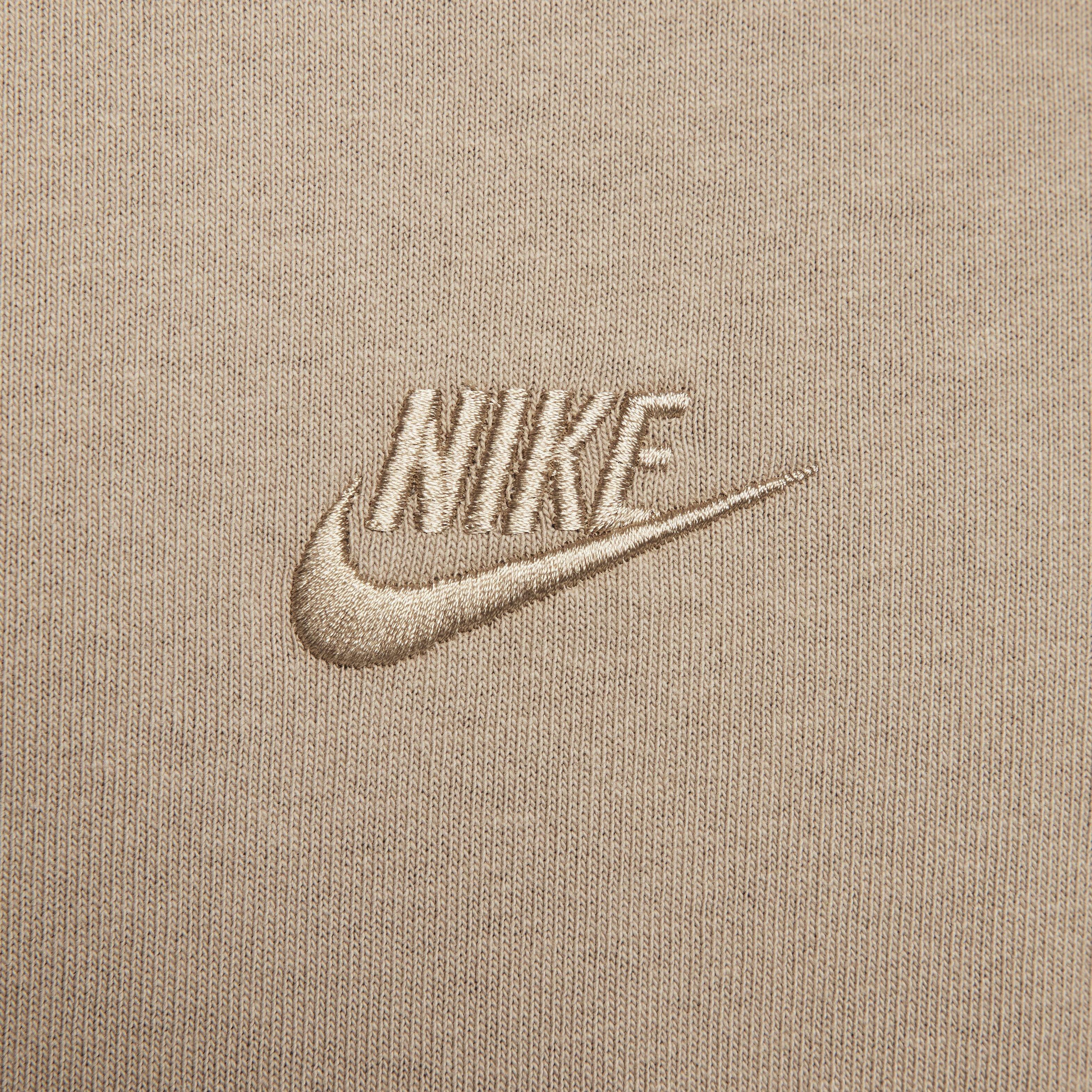 Nike Men's Sportswear Premium Essentials T-Shirt - KHAKI Thumbnail View 4