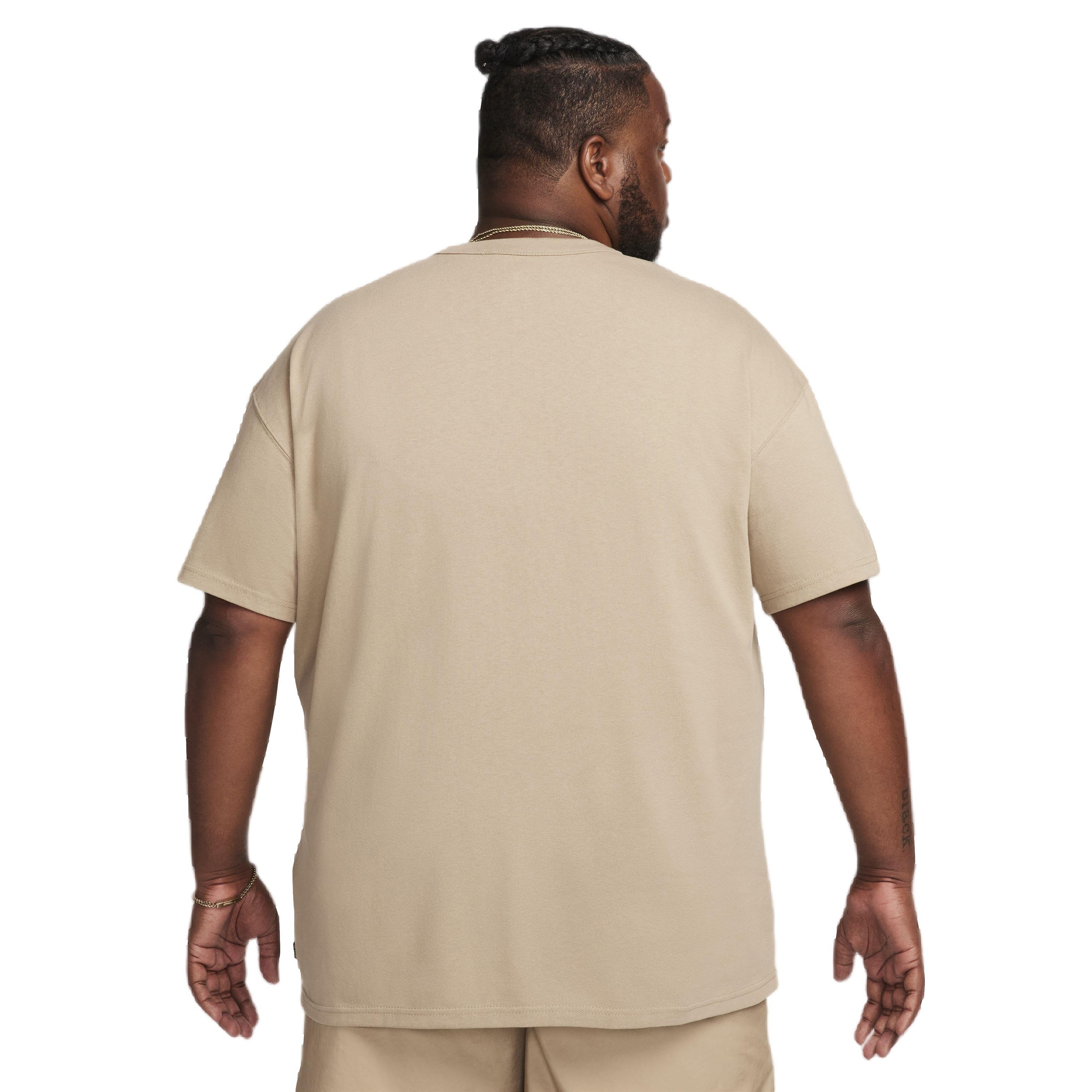 Nike Men's Sportswear Premium Essentials Short-Sleeve T-Shirt - KHAKI Thumbnail View 8