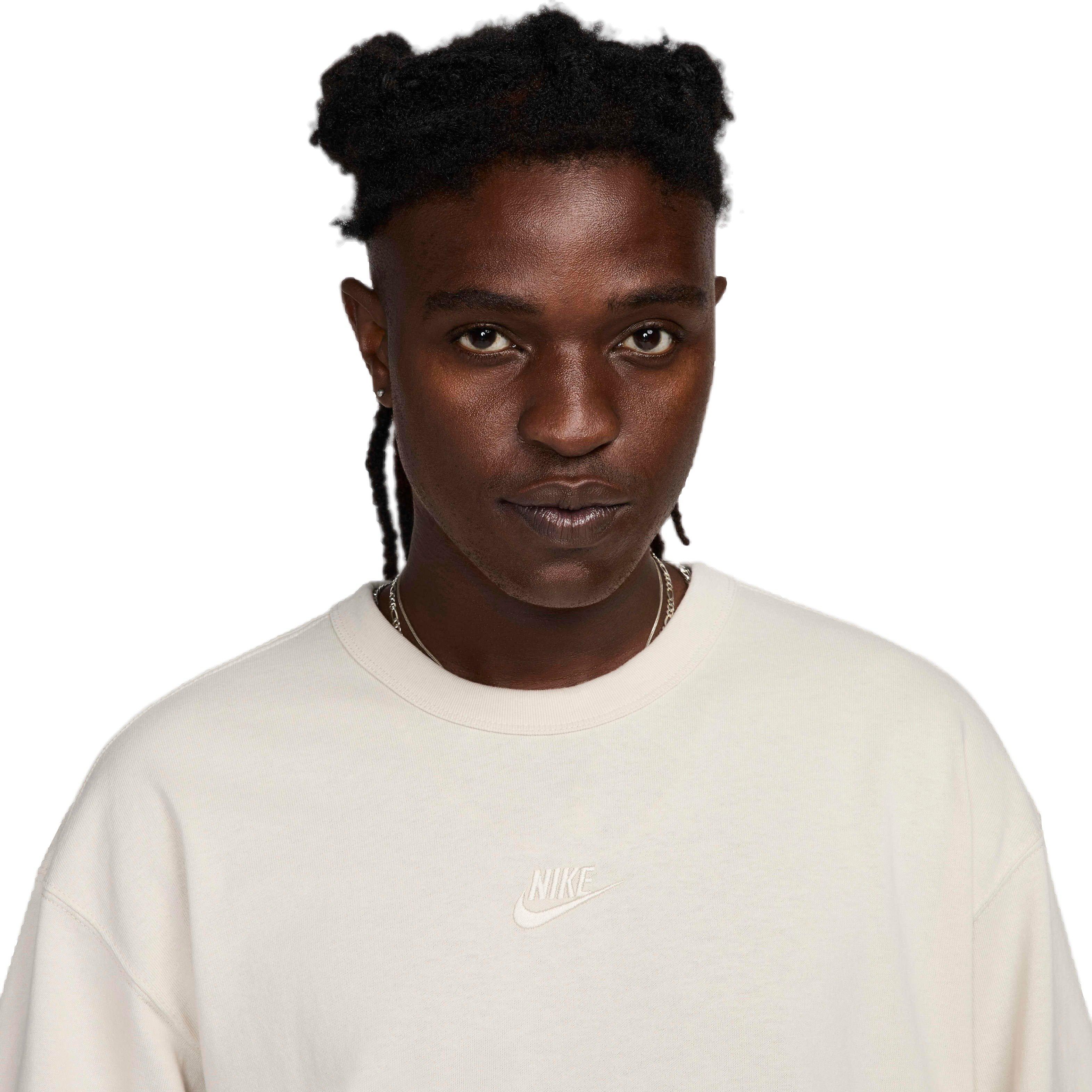 Nike Men's Sportswear Premium Essentials Short-Sleeve T-Shirt - LT BROWN Thumbnail View 3