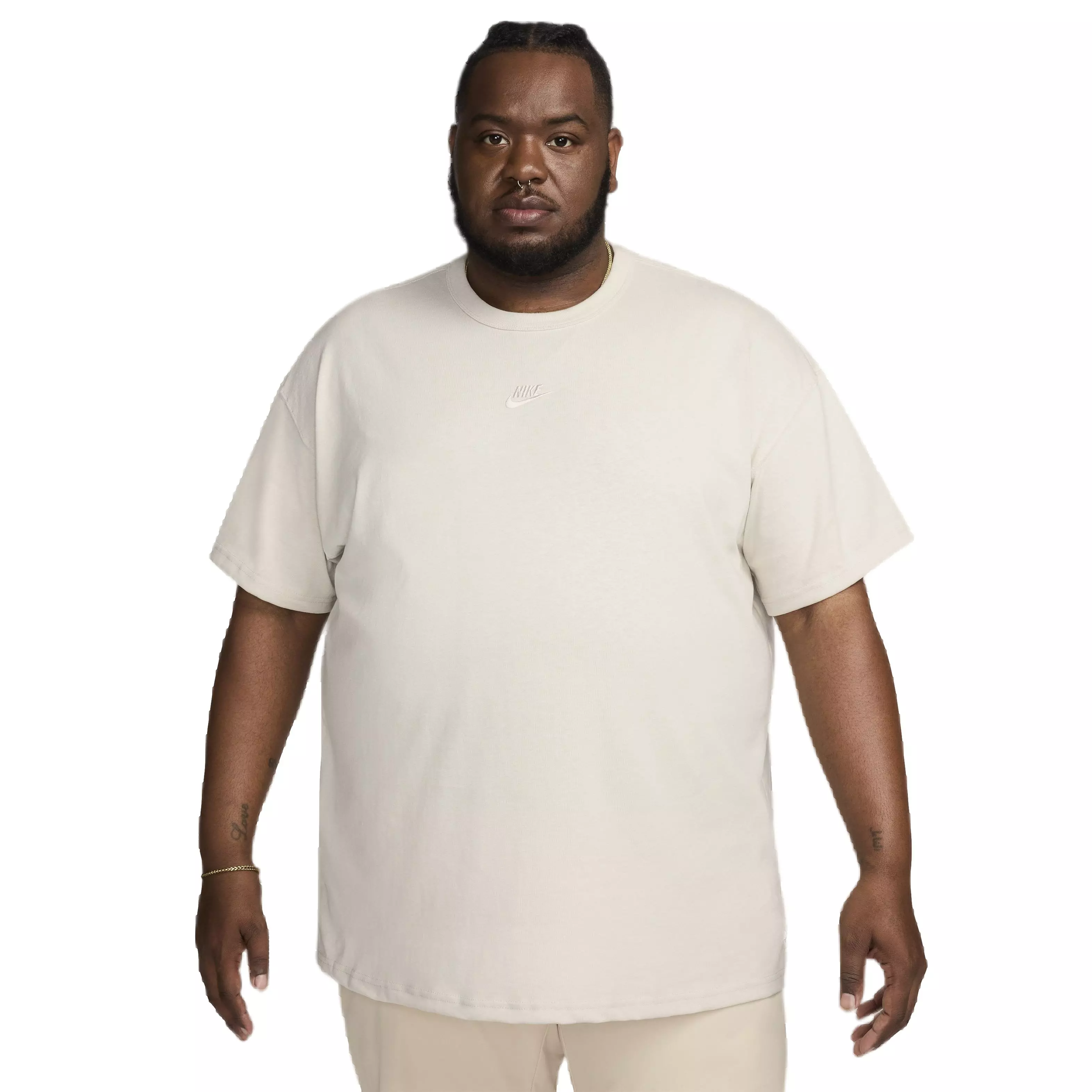 Nike Men's Sportswear Premium Essentials T-Shirt - LT BROWN