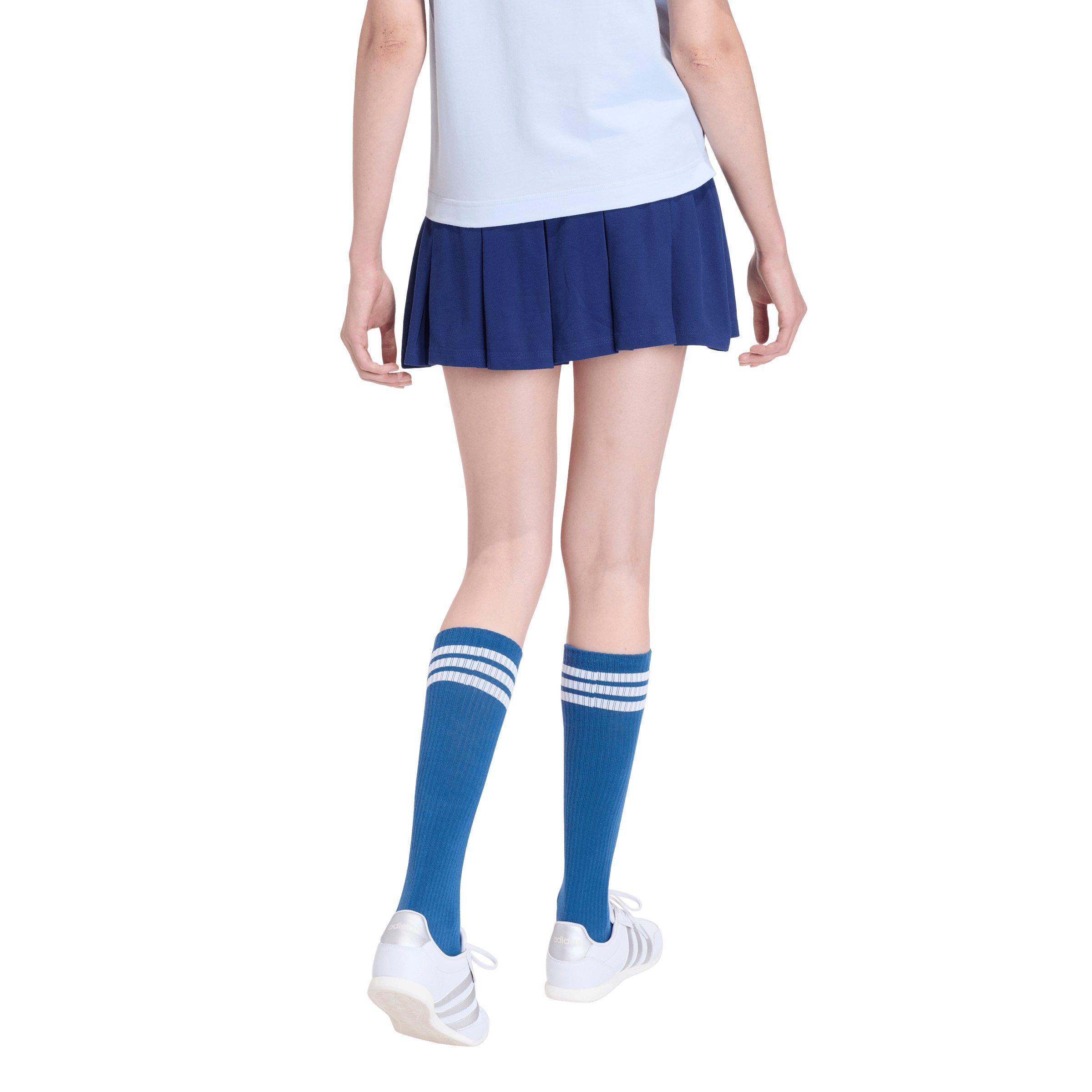 adidas Women's Seasonal Essentials Colorpop Skirt with Inner Leggings - Dark Blue - DARK BLUE Thumbnail View 2