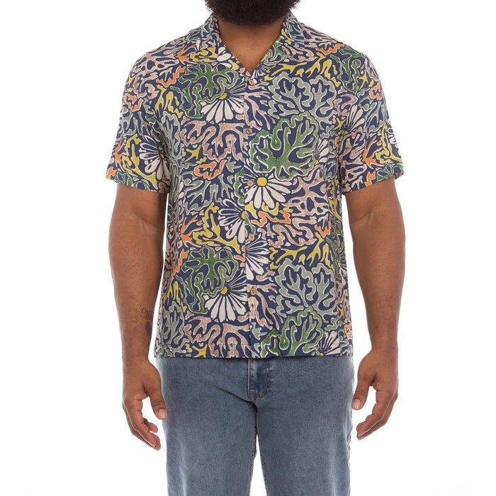 AKOO Men's Marina Woven Shirt - Multi - MULTI-COLOR