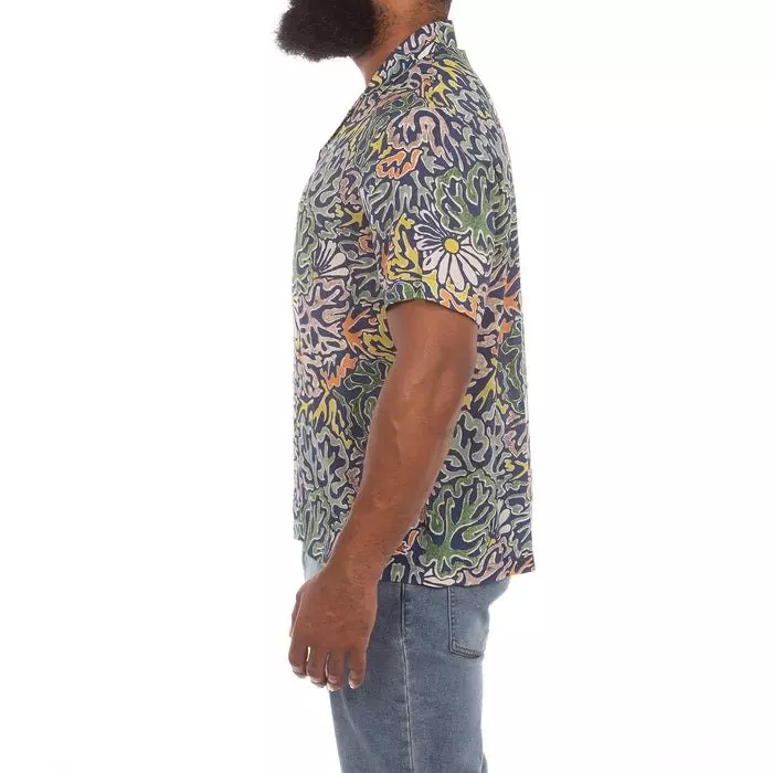 AKOO Men's Marina Woven Shirt - Multi - MULTI-COLOR