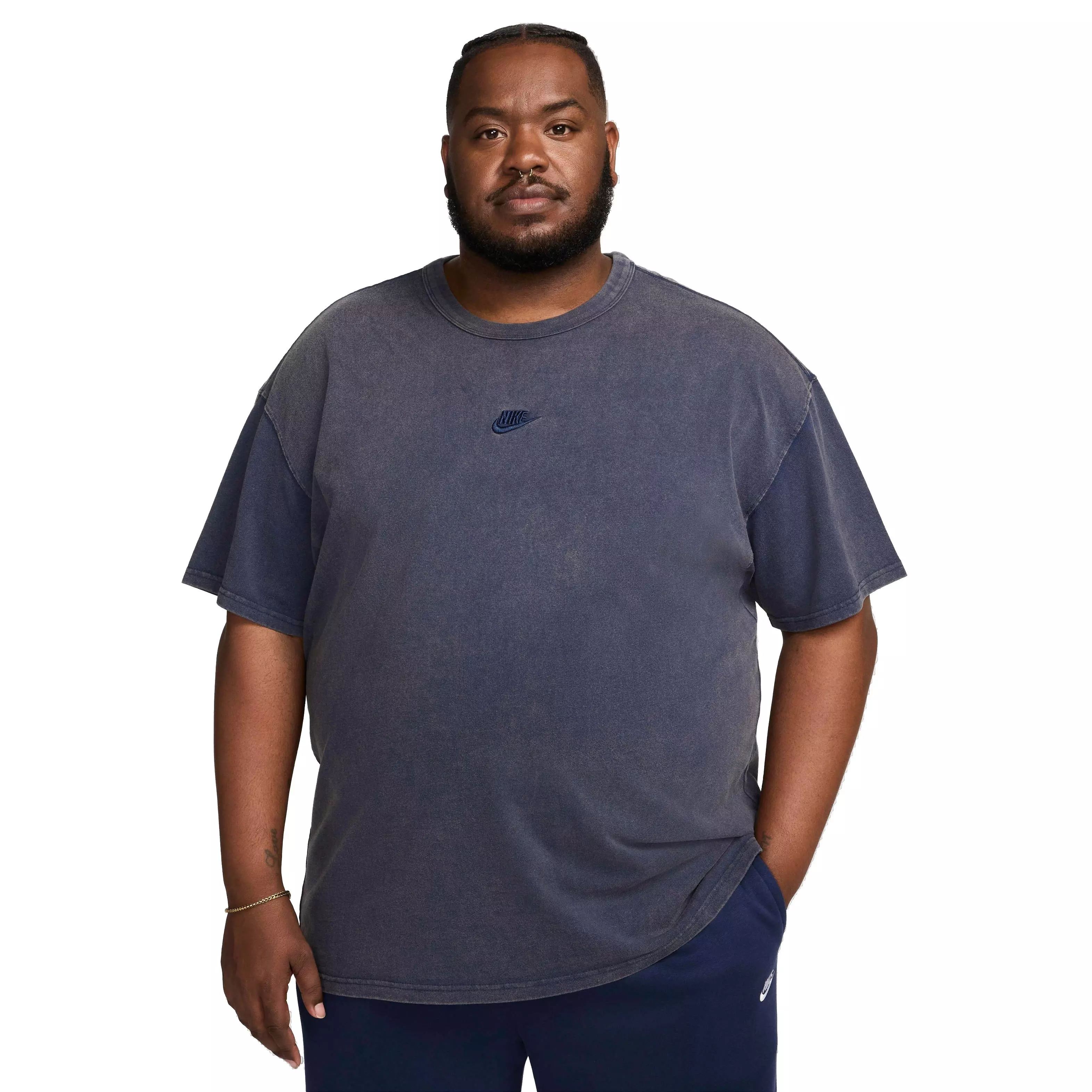 Nike Men's Sportswear Premium Essentials T-Shirt - BLUE