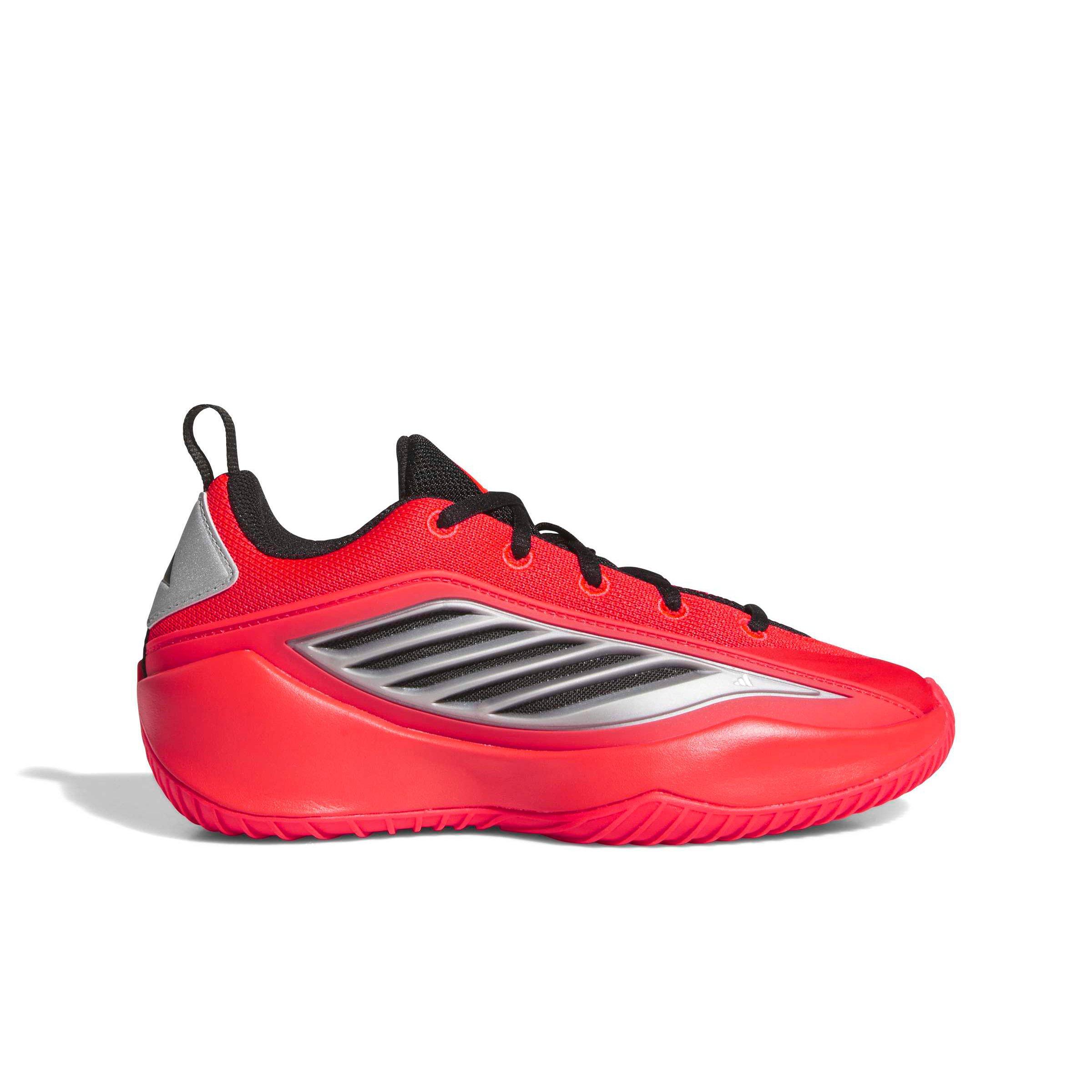 adidas Believe That 1 "Pure Ruby/Core Black/Ftwr White" Grade School Boys' Shoe - RUBY/BLACK/WHITE